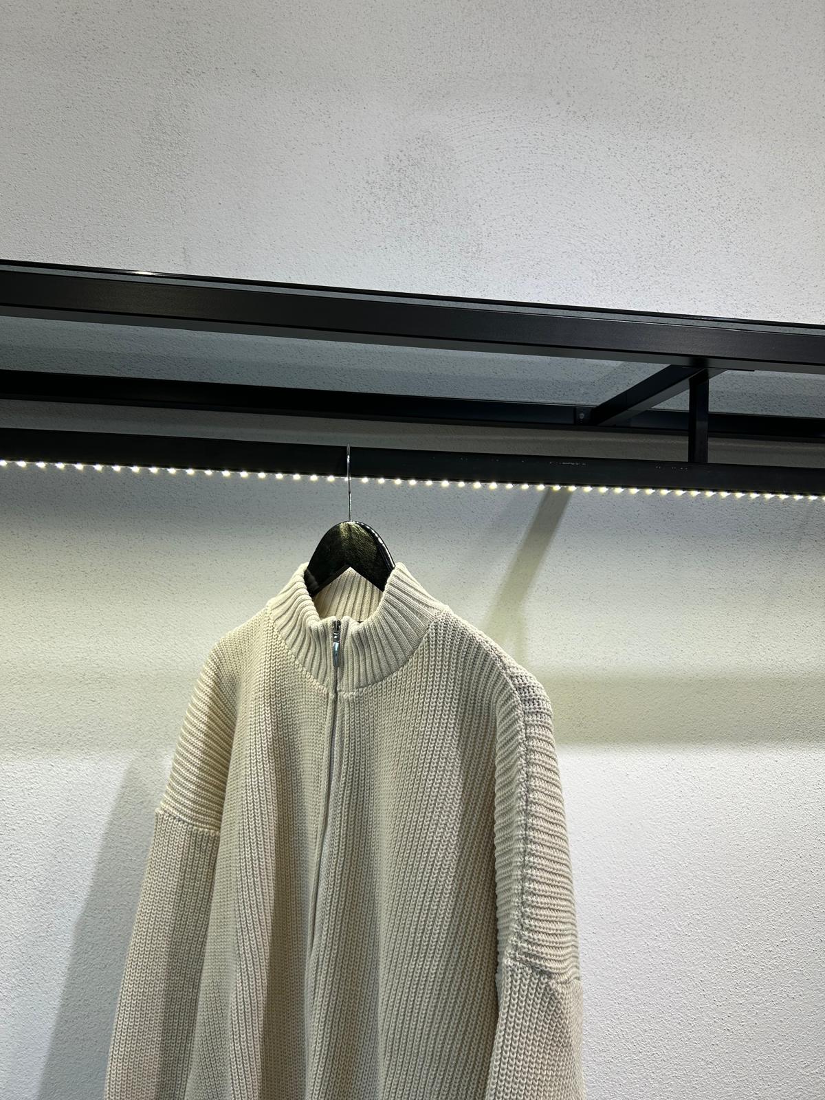 CARDIGAN IN LANA FULL ZIP - 1264