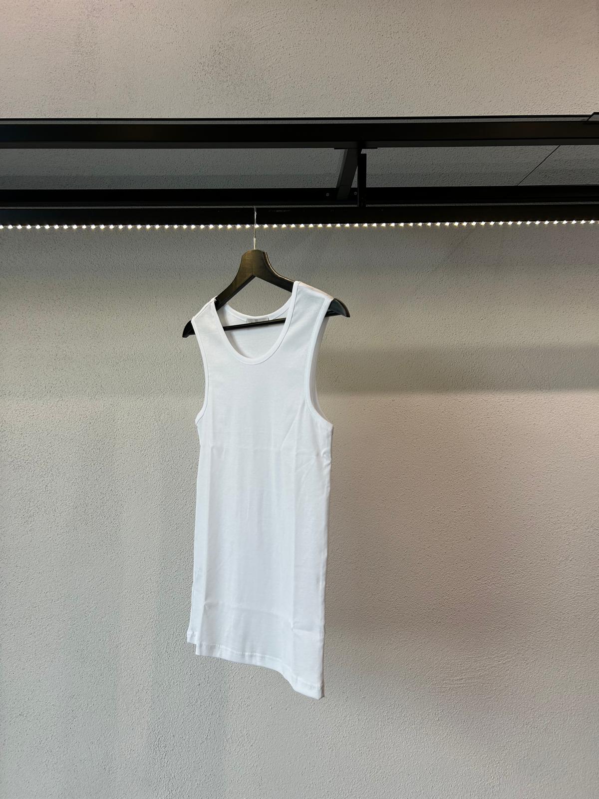 CANOTTA SLIM FIT IN FILO DI SCOZIA - 1631