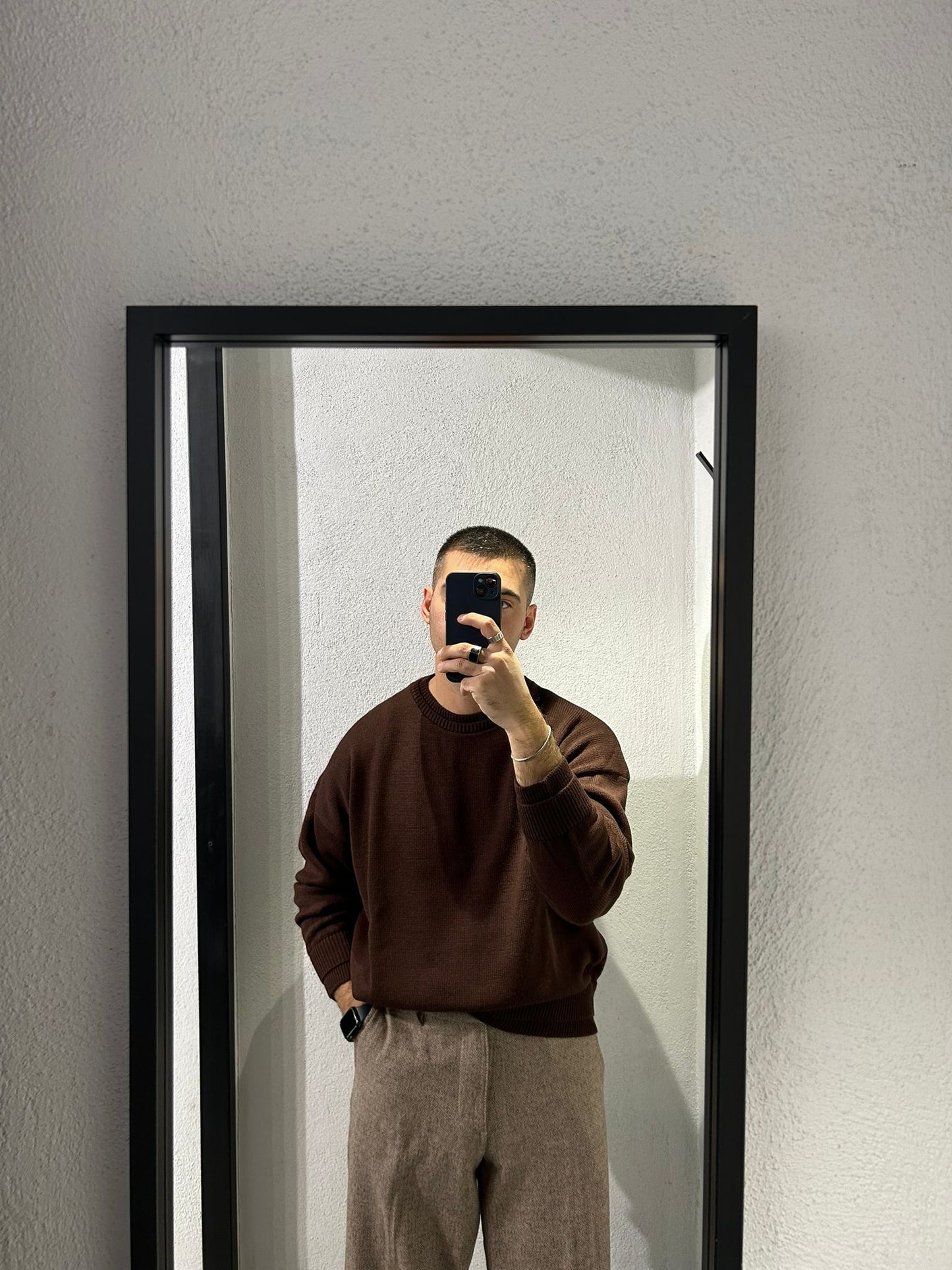 MAGLIONE DOUBLE CROP FIT - 1581