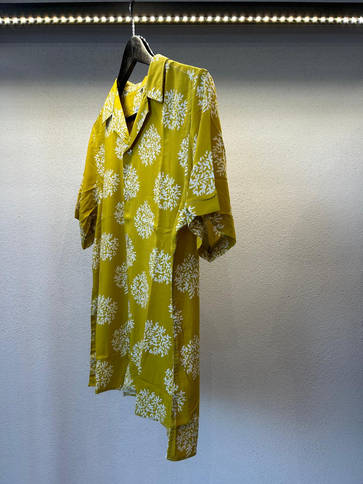 CAMICIA M/M IN VISCOSA FANTASIA - 1158