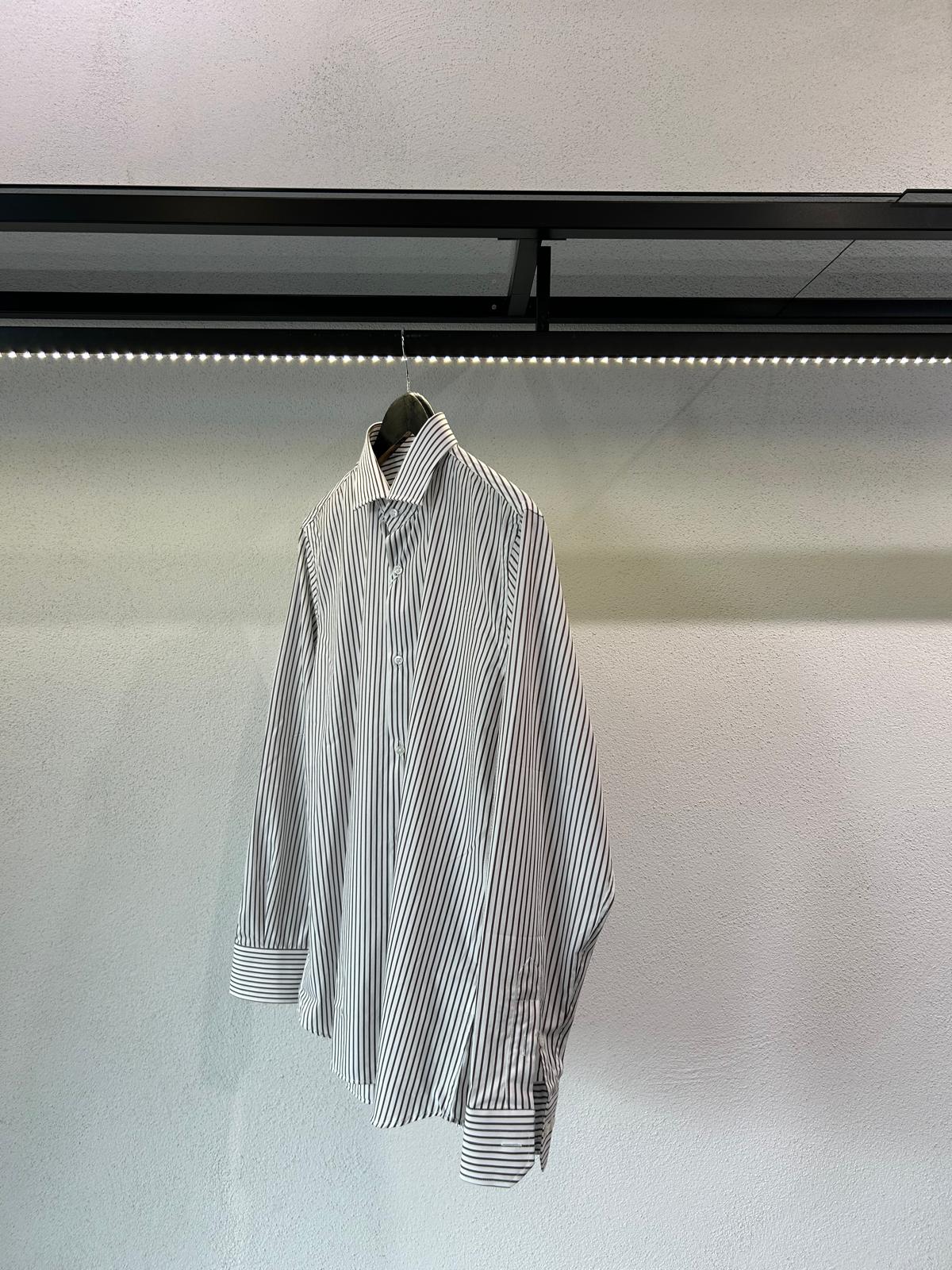 CAMICIA IN COTONE A RIGHE - 1518