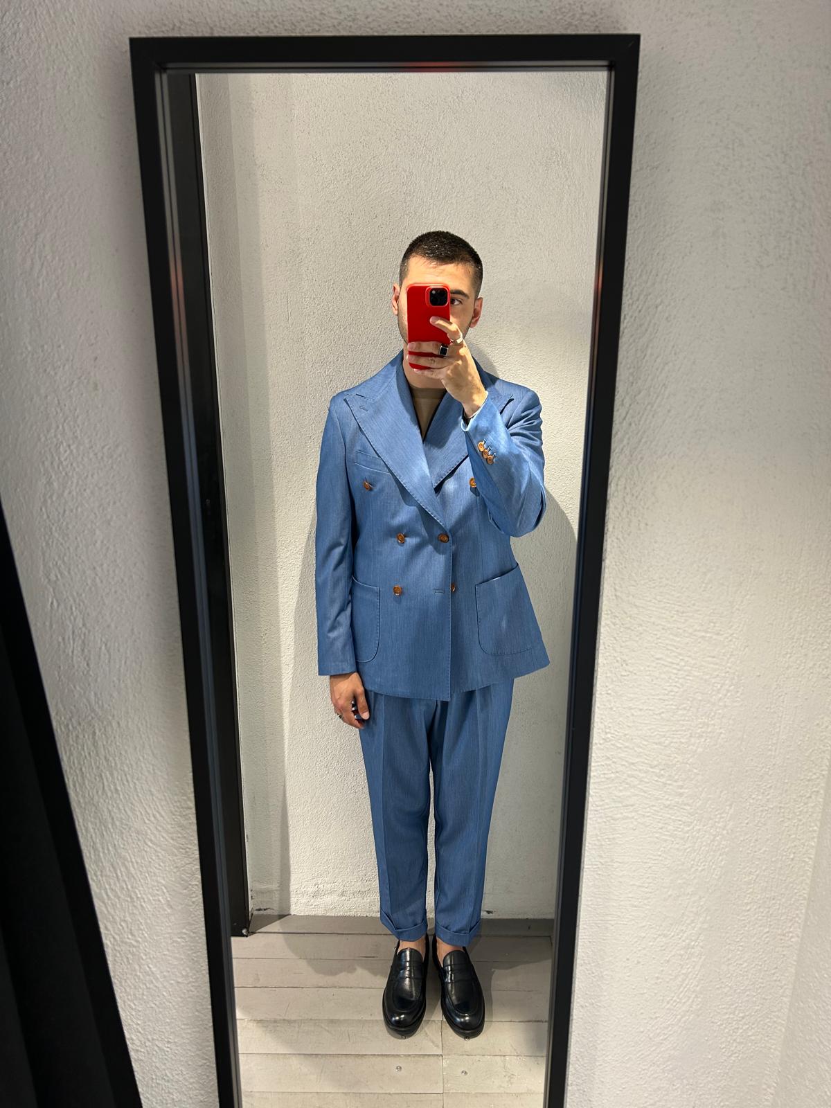 ABITO DELON EFFETTO DENIM - 1363