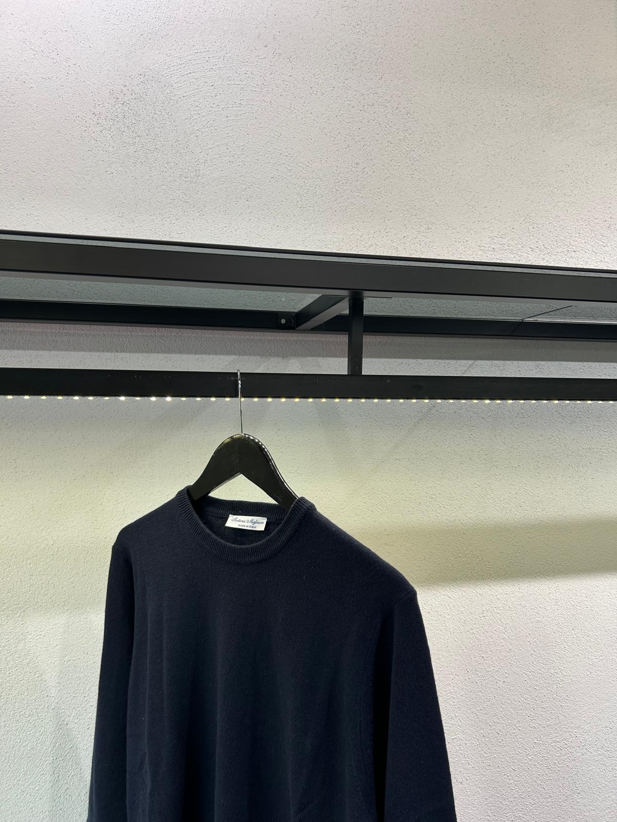 MAGLIONCINO GIROCOLLO IN MISTO CASHMERE - 1573