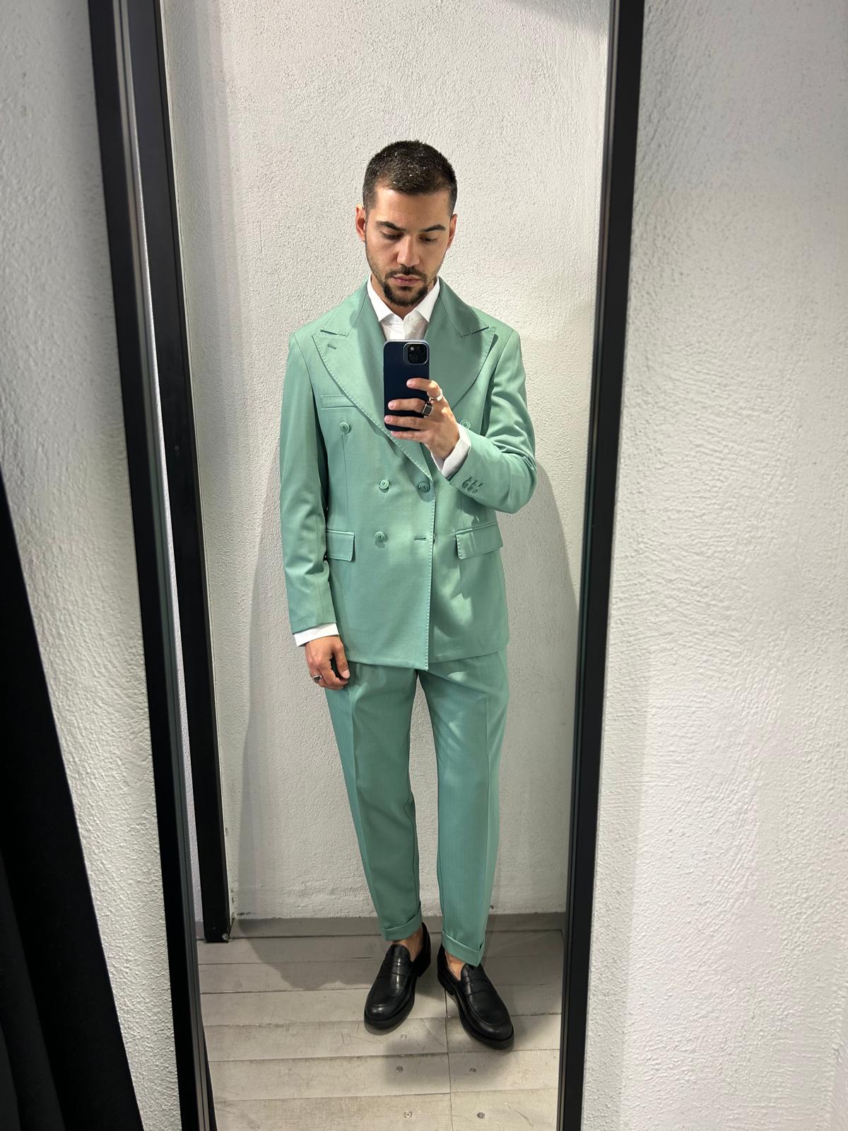 ABITO DOPPIOPETTO TEX SOLARO CON PANTALONE AL - 1130
