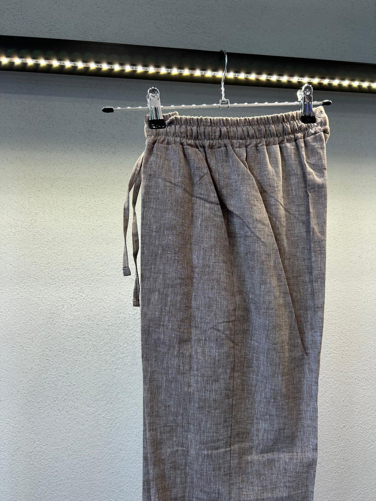 PANTALACCIO IN LINO ORIA - 1150