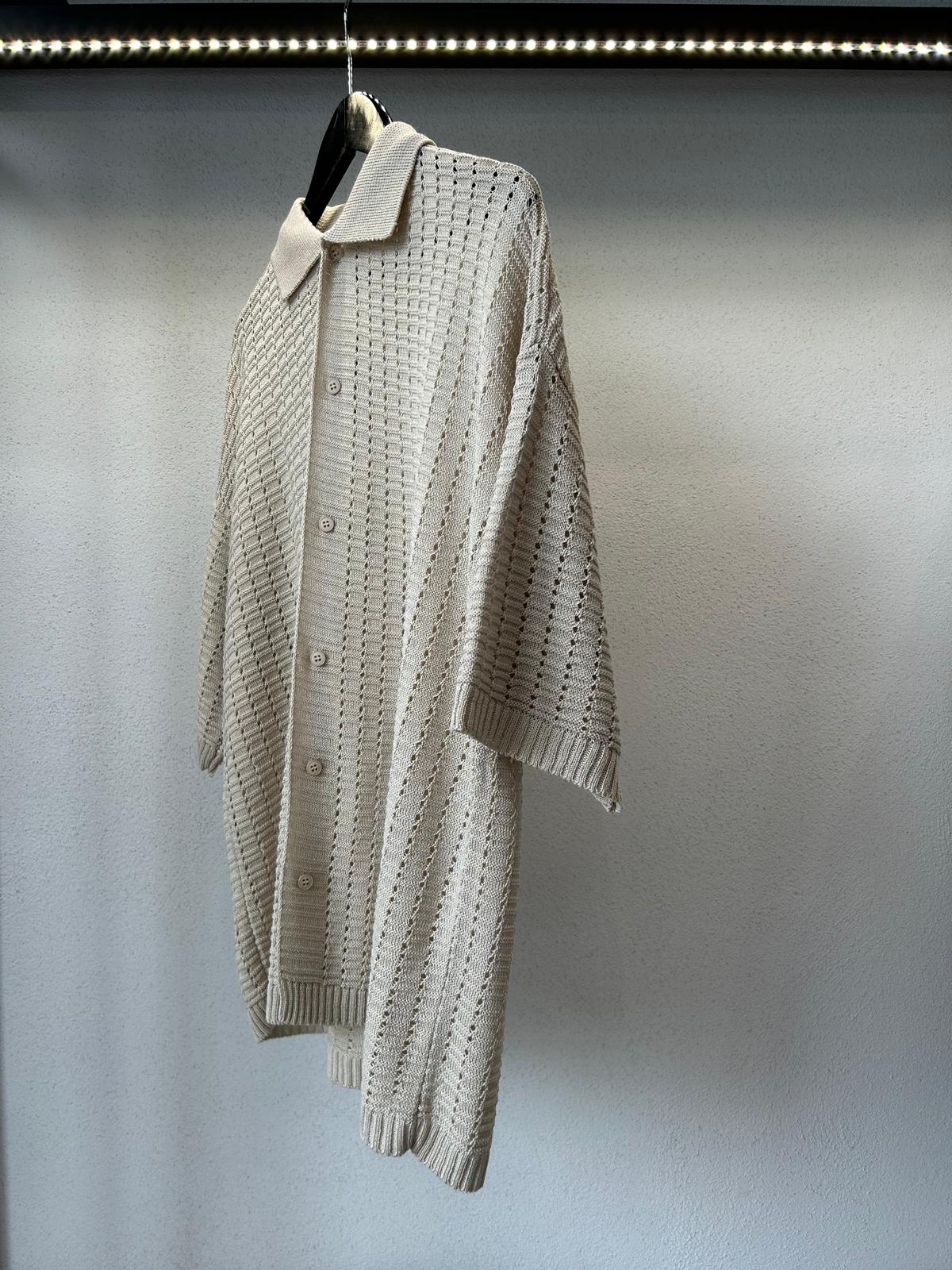 CAMICIA ROW IN FILO DA COMPLETO - 1156