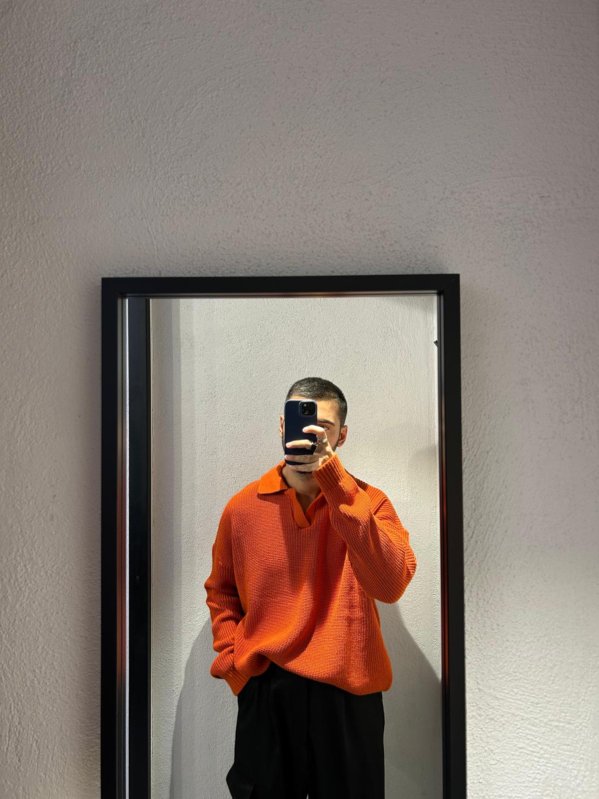 MAGLIONE POLO IN LANA - 1225