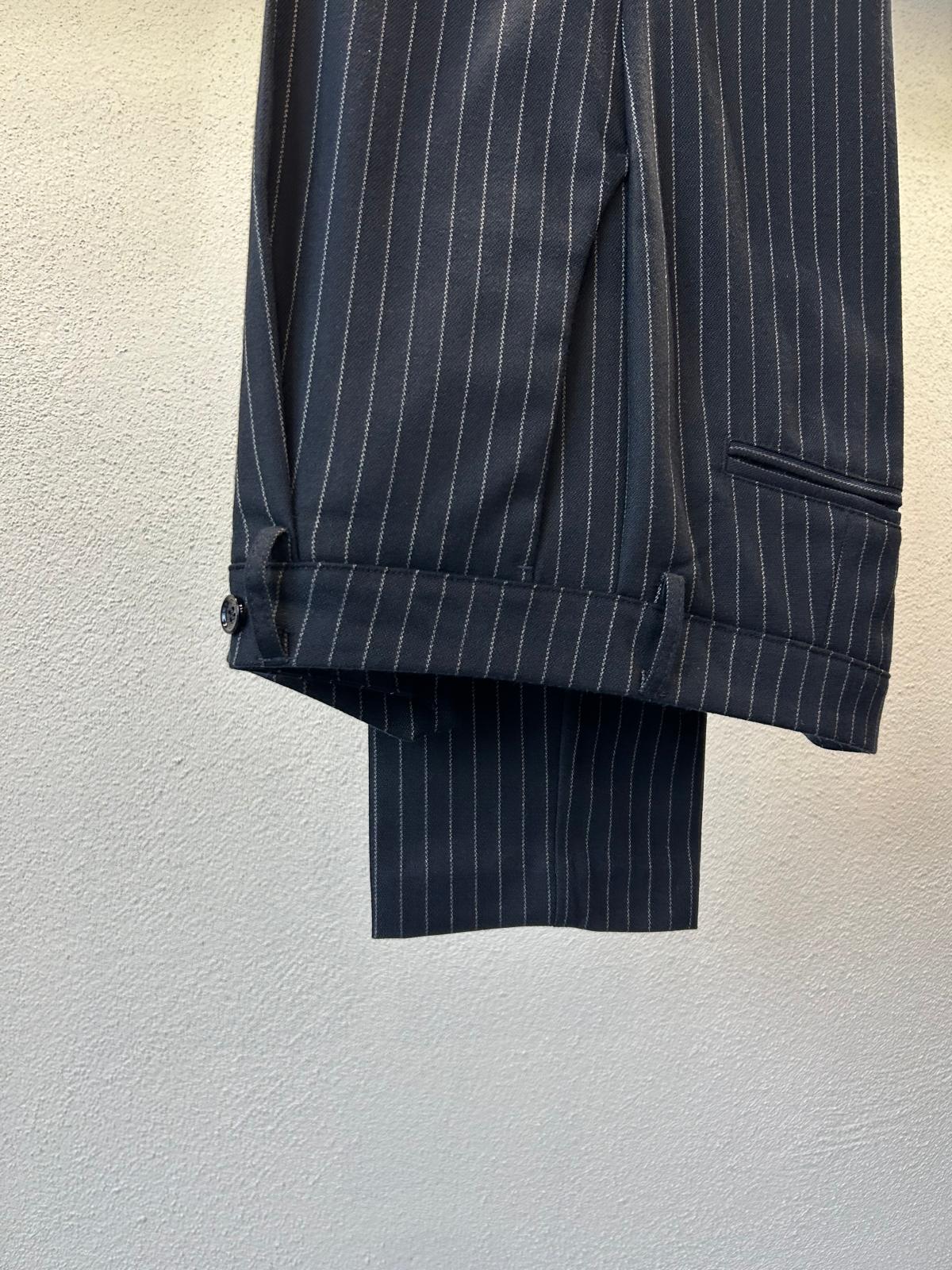 ABITO GESSATO DOPPIO PETTO IN MANOLANA - 1250