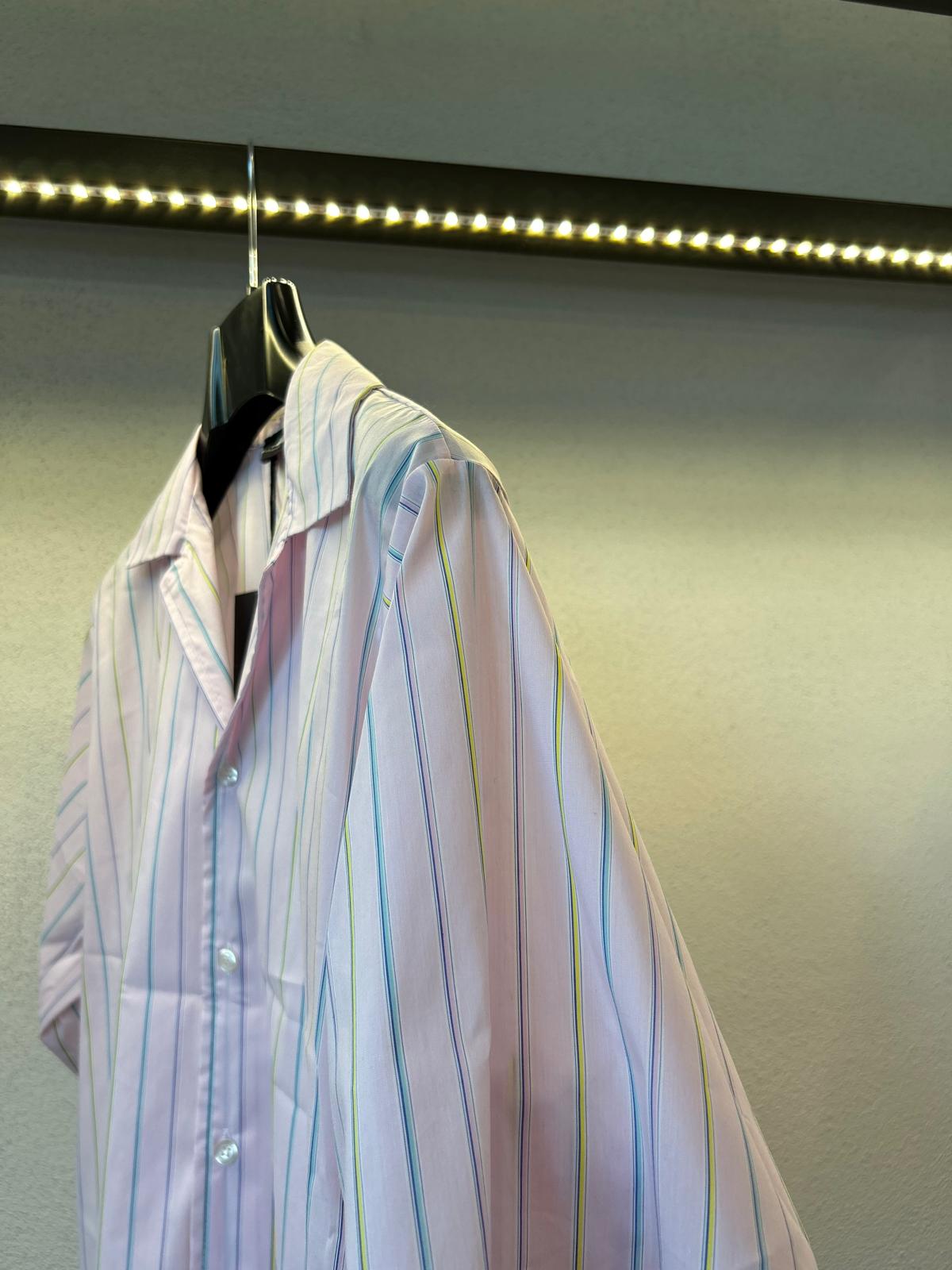 CAMICIA REGULAR M/M COLLO BOWLING FANTASIA RIGA - 1192