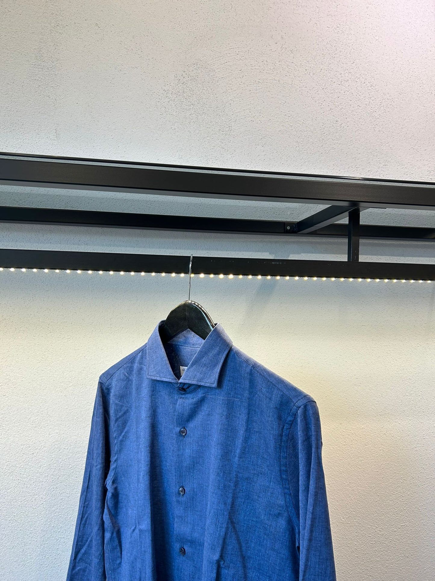 CAMICIA REGULAR IN LINO COLLO FRANCESE - 1392