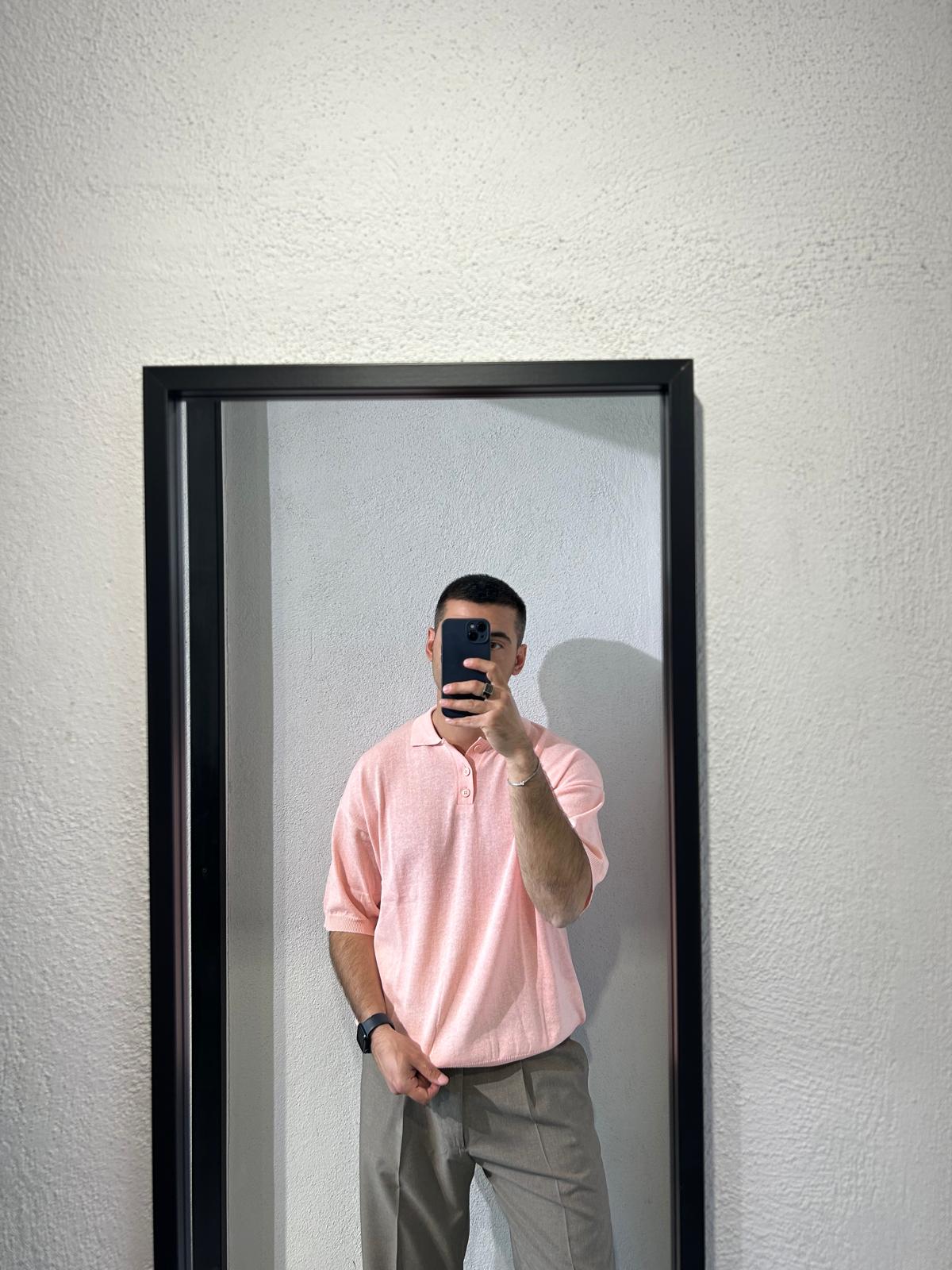 POLO CROP/OVER IN FILO - 1634