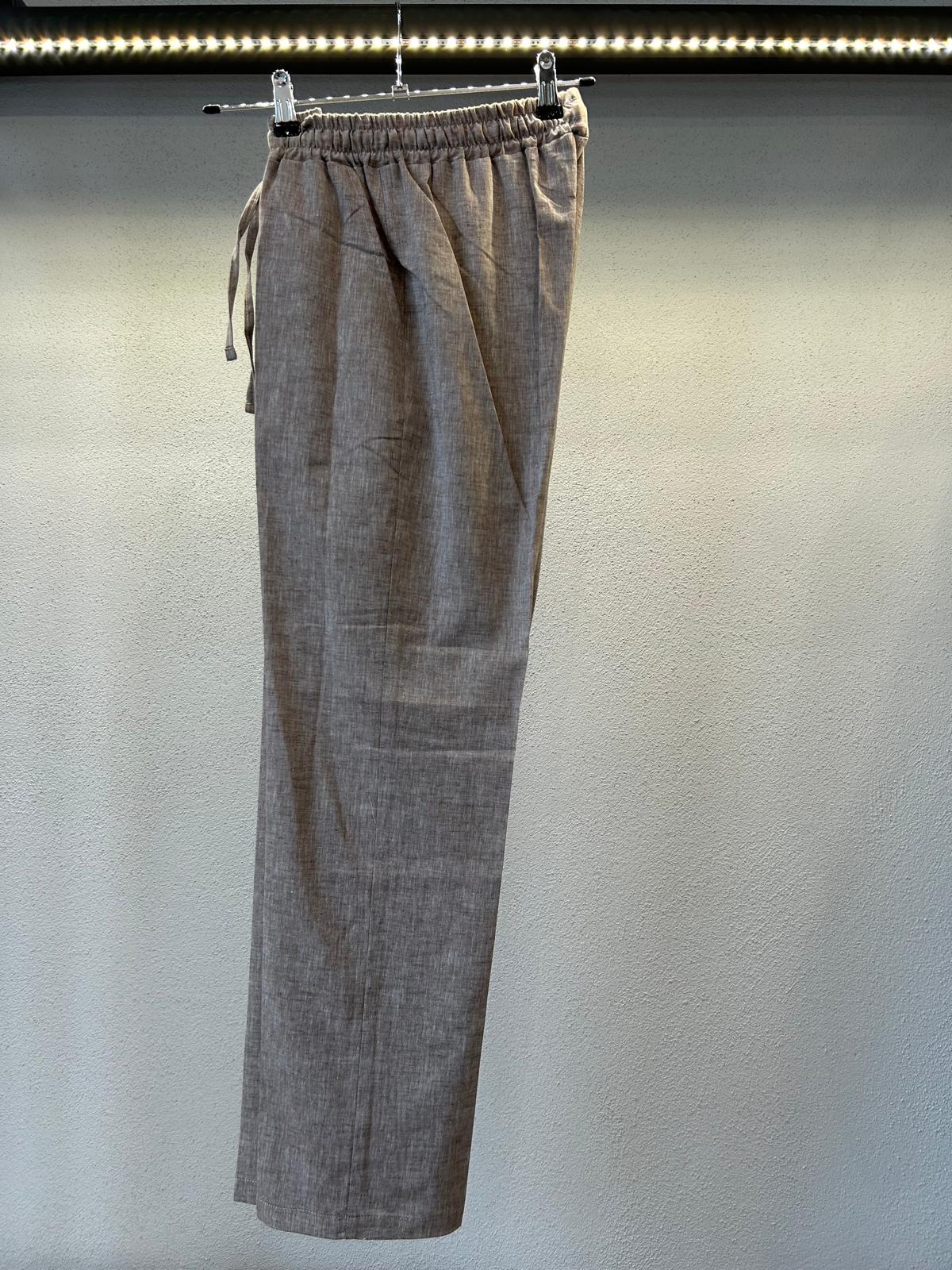 PANTALACCIO IN LINO ORIA - 1150