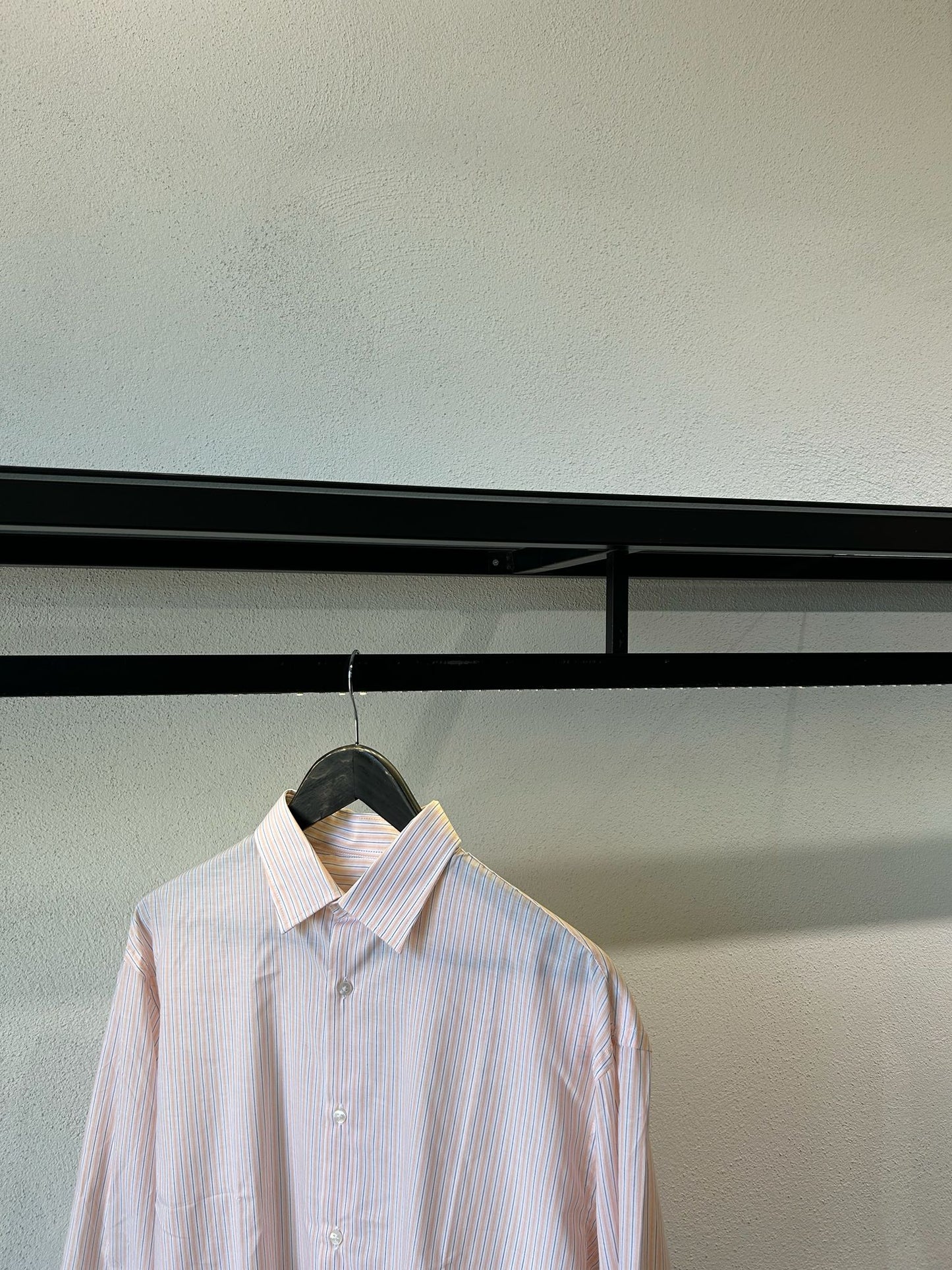 CAMICIA RIGA OVERSIZE IN MUSSOLA DI COTONE - 1638