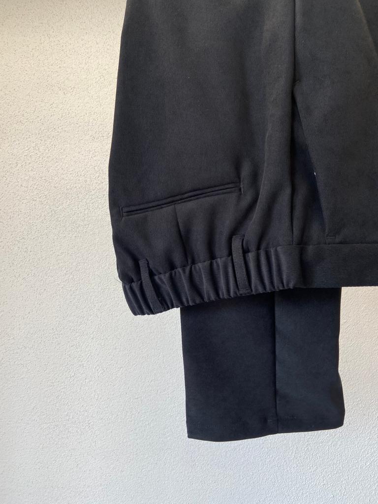 PANTALONE COMODO SCAMOSCIATO DA COMPLETO