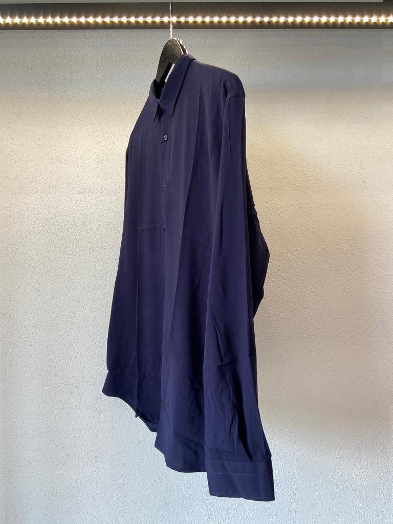 CAMICIA OVERSIZE IN VISCOSA