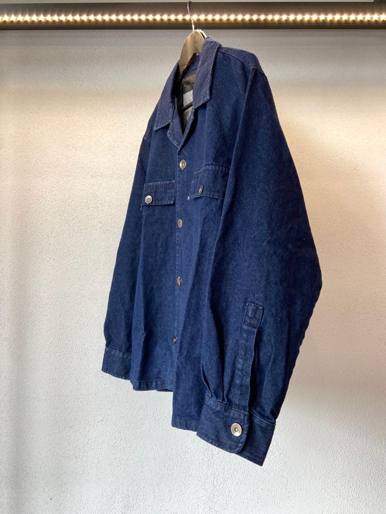 GIACCA IN DENIM OVERSIZE DA COMPLETO