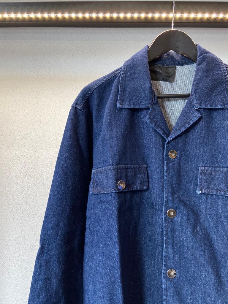 GIACCA IN DENIM OVERSIZE DA COMPLETO