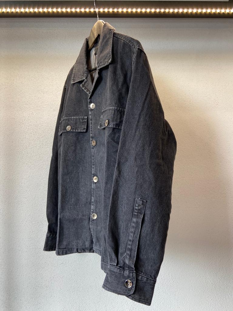 GIACCA IN DENIM OVERSIZE DA COMPLETO