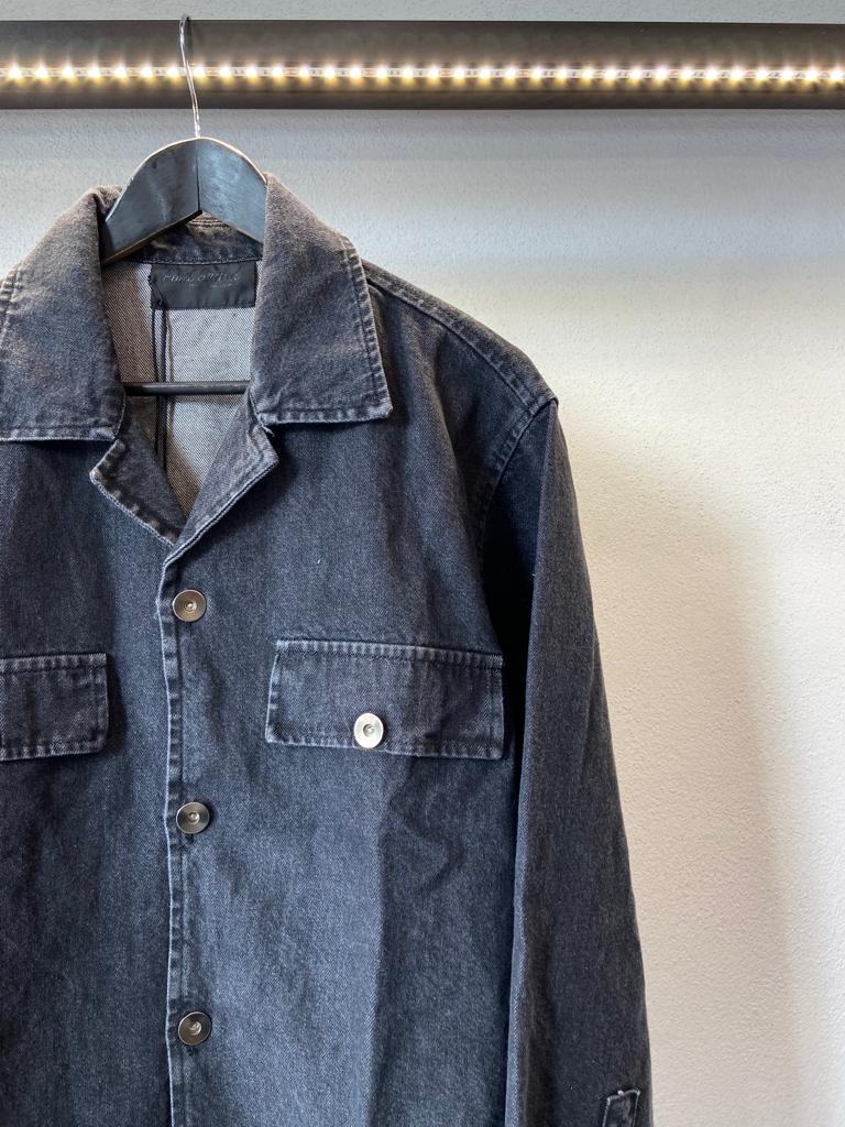 GIACCA IN DENIM OVERSIZE DA COMPLETO