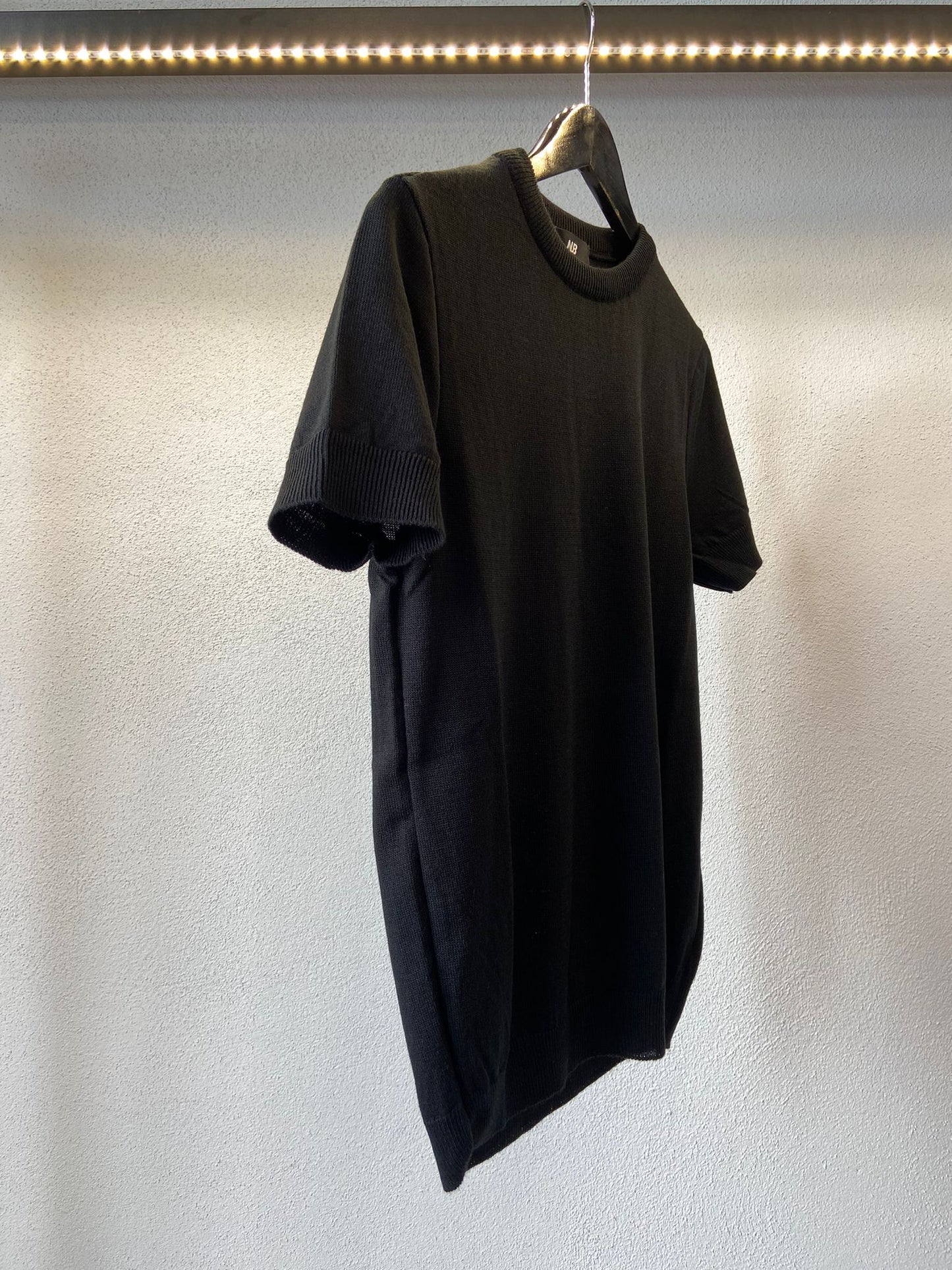 MAGLIA IN LANA RASATA SLIM