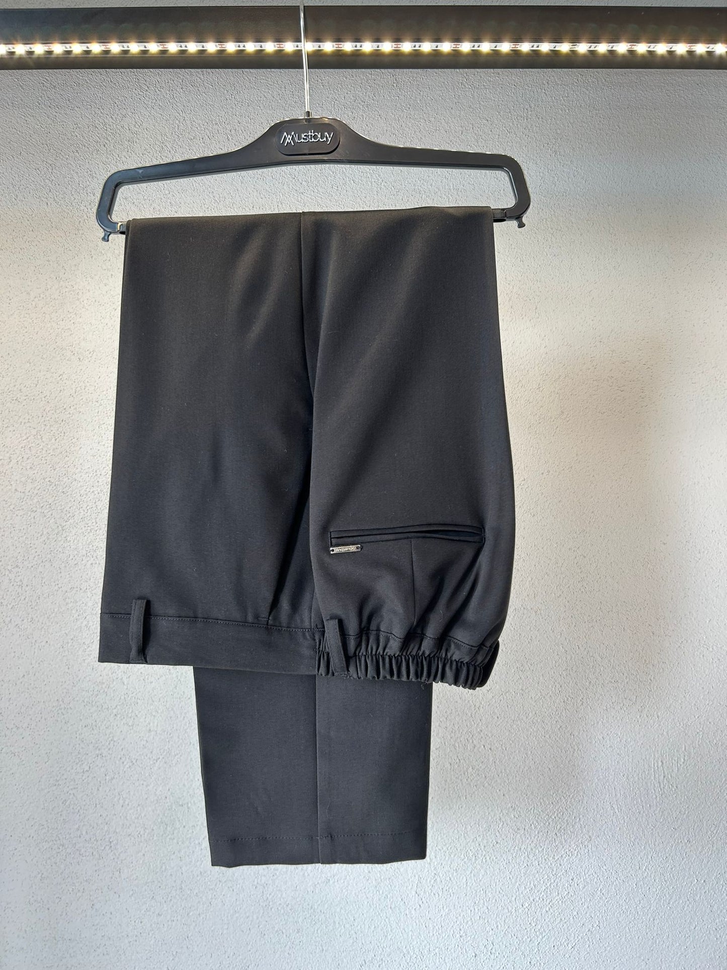 PANTALONE DILAN STRAIGHT FIT IN MISTO VISCOSA