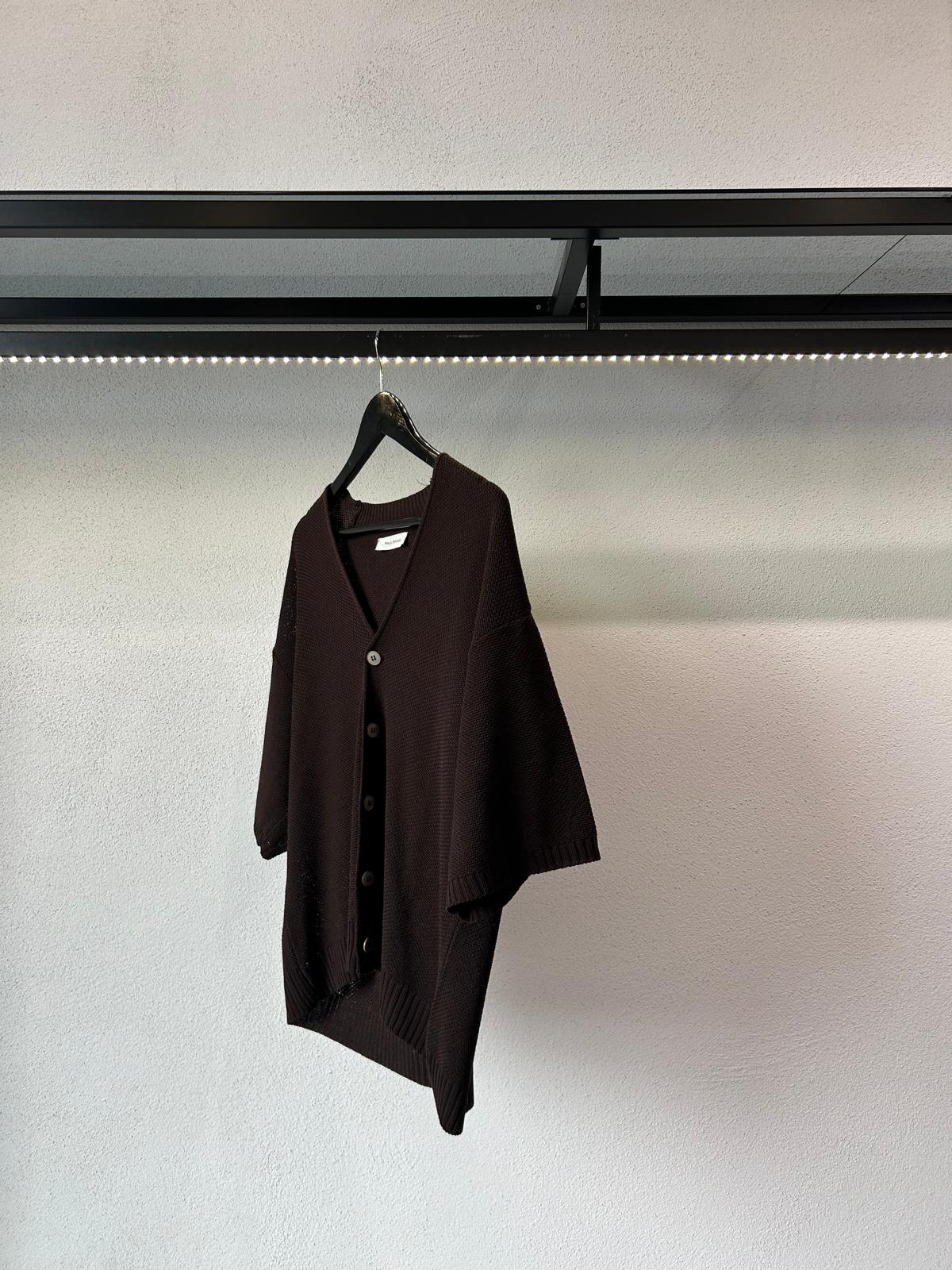 CARDIGAN IN FILO MANICA CORTA - 1642