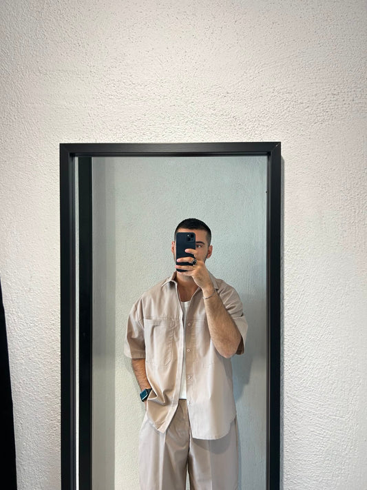 CAMICIA GABAR IN COTONE DA COMPLETO - 1697