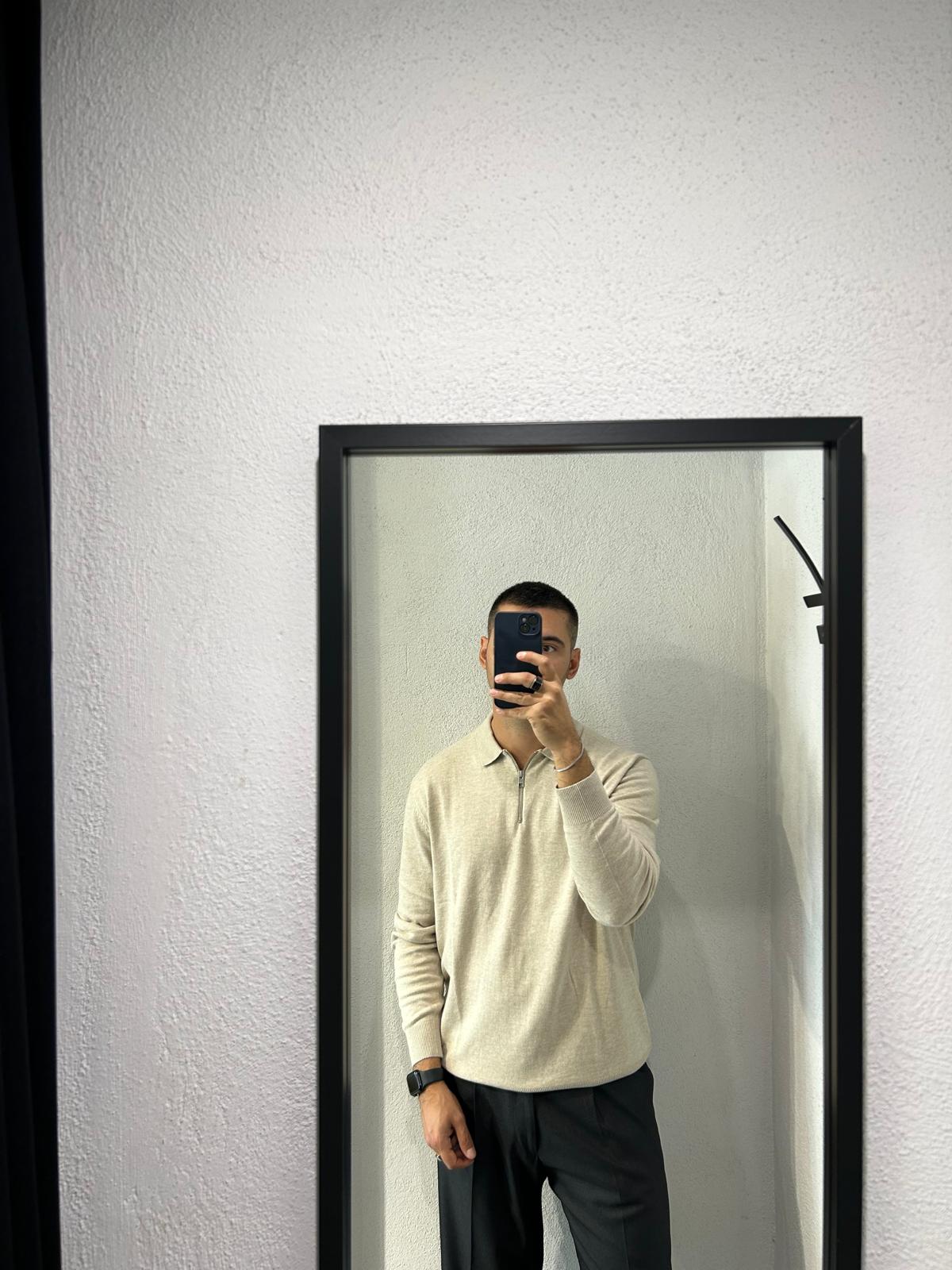 POLO KNIT CON ZIP - 2021