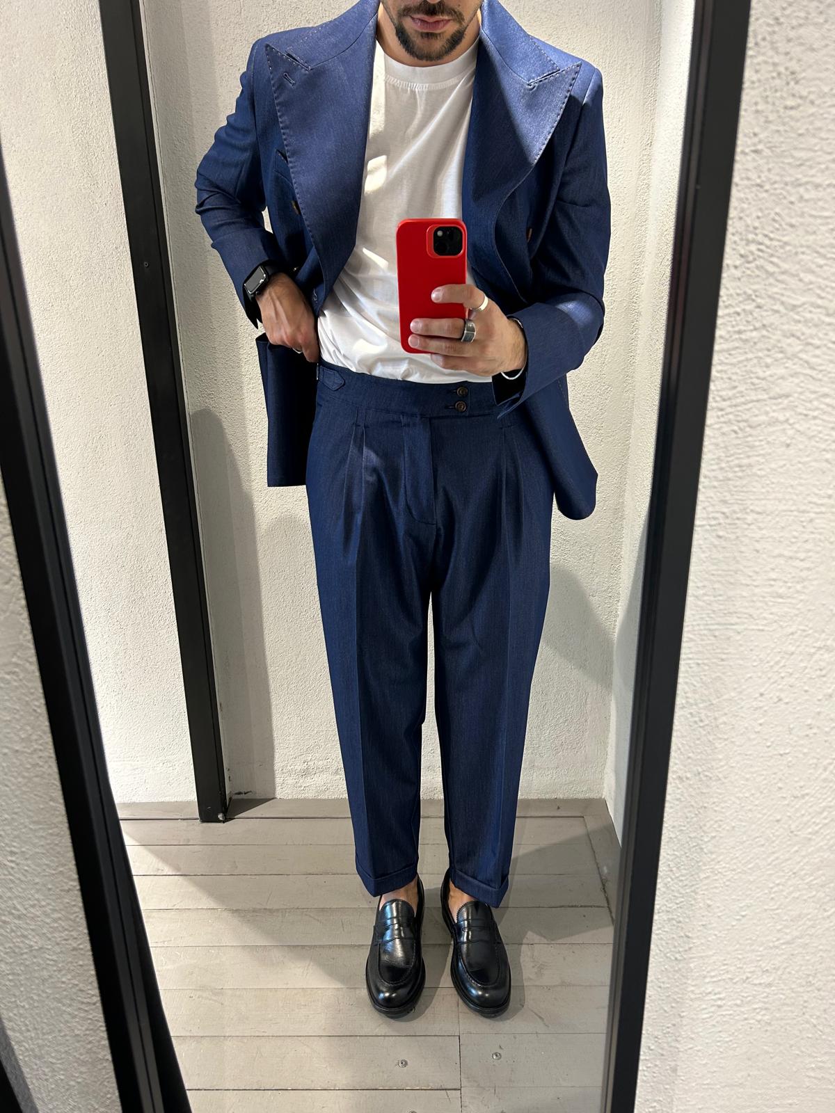 ABITO DELON EFFETTO DENIM - 1363
