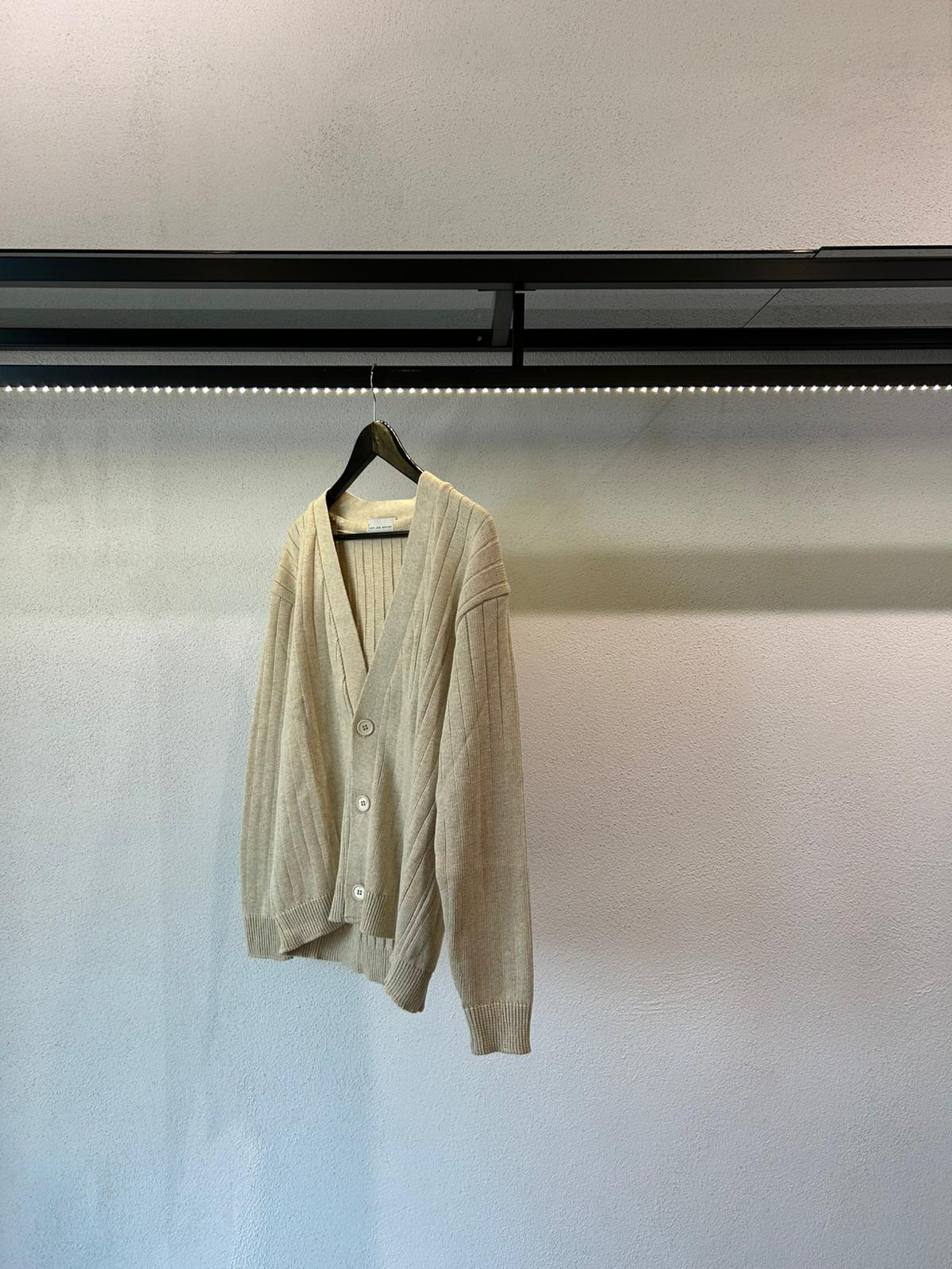 CARDIGAN REGULAR CON TRAMA - 1632