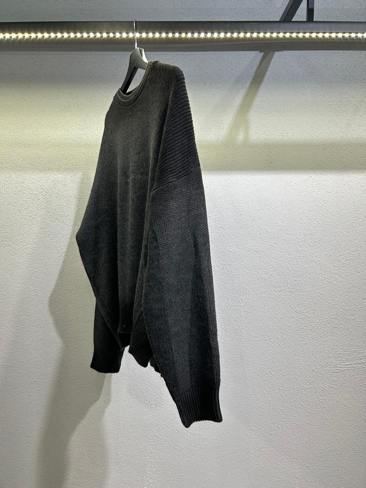 MAGLIONE OVERSIZE SFUMATO CON SPACCHI - 1242