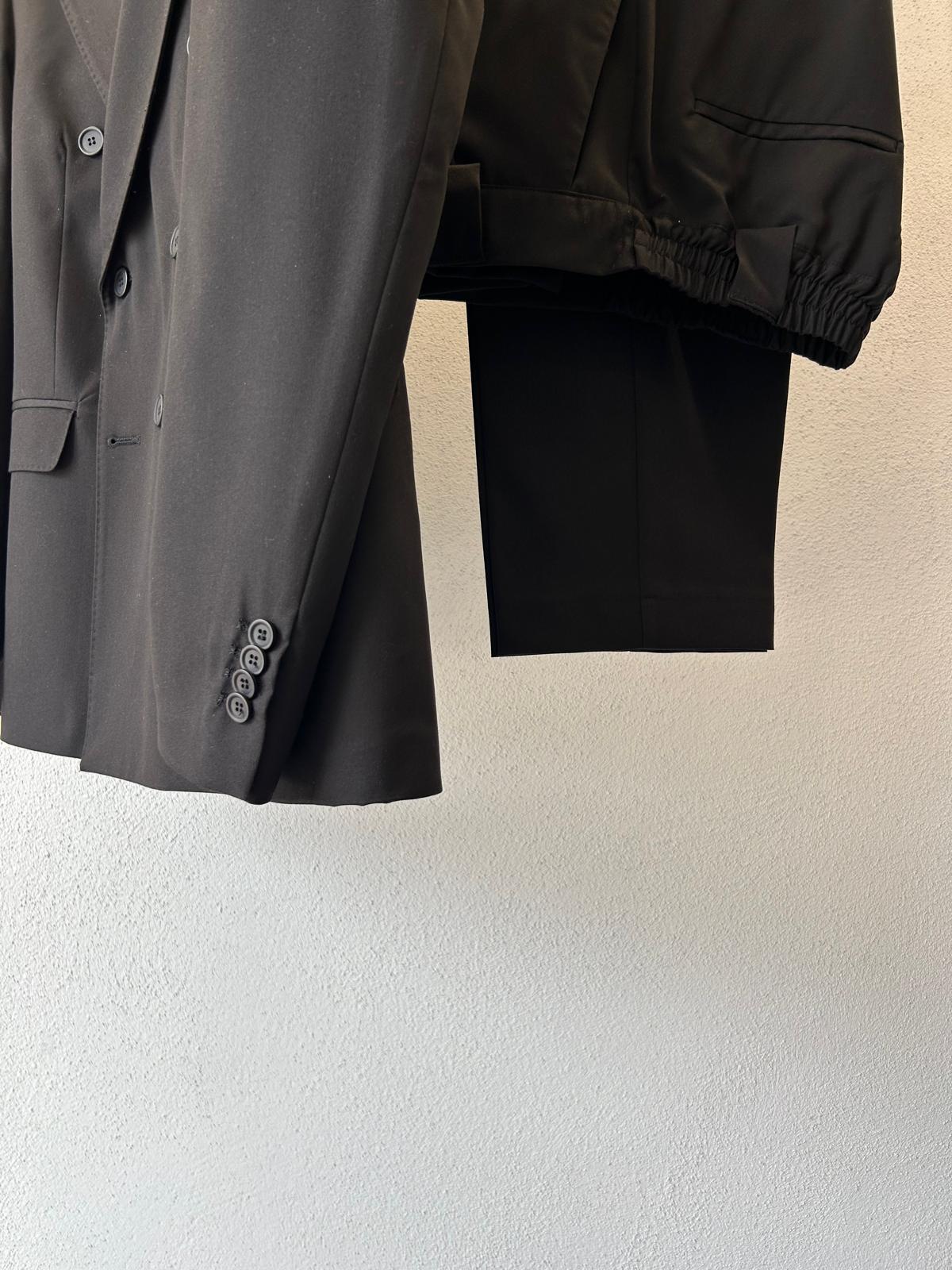 ABITO DOPPIO PETTO CON PANTALONE LOOSE FIT - 1332