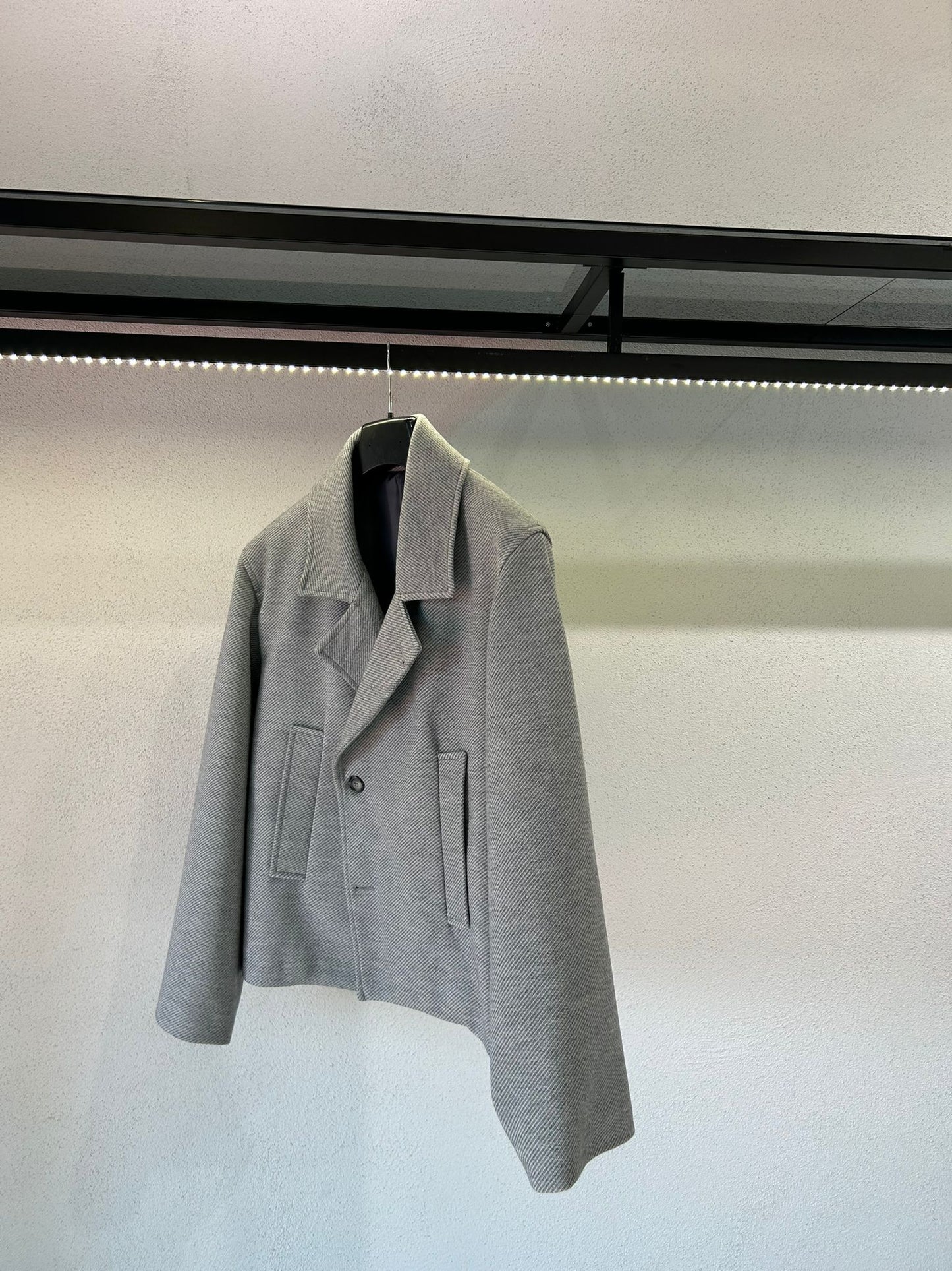 CAPPOTTO CROPPED DOPPIO PETTO - 1578