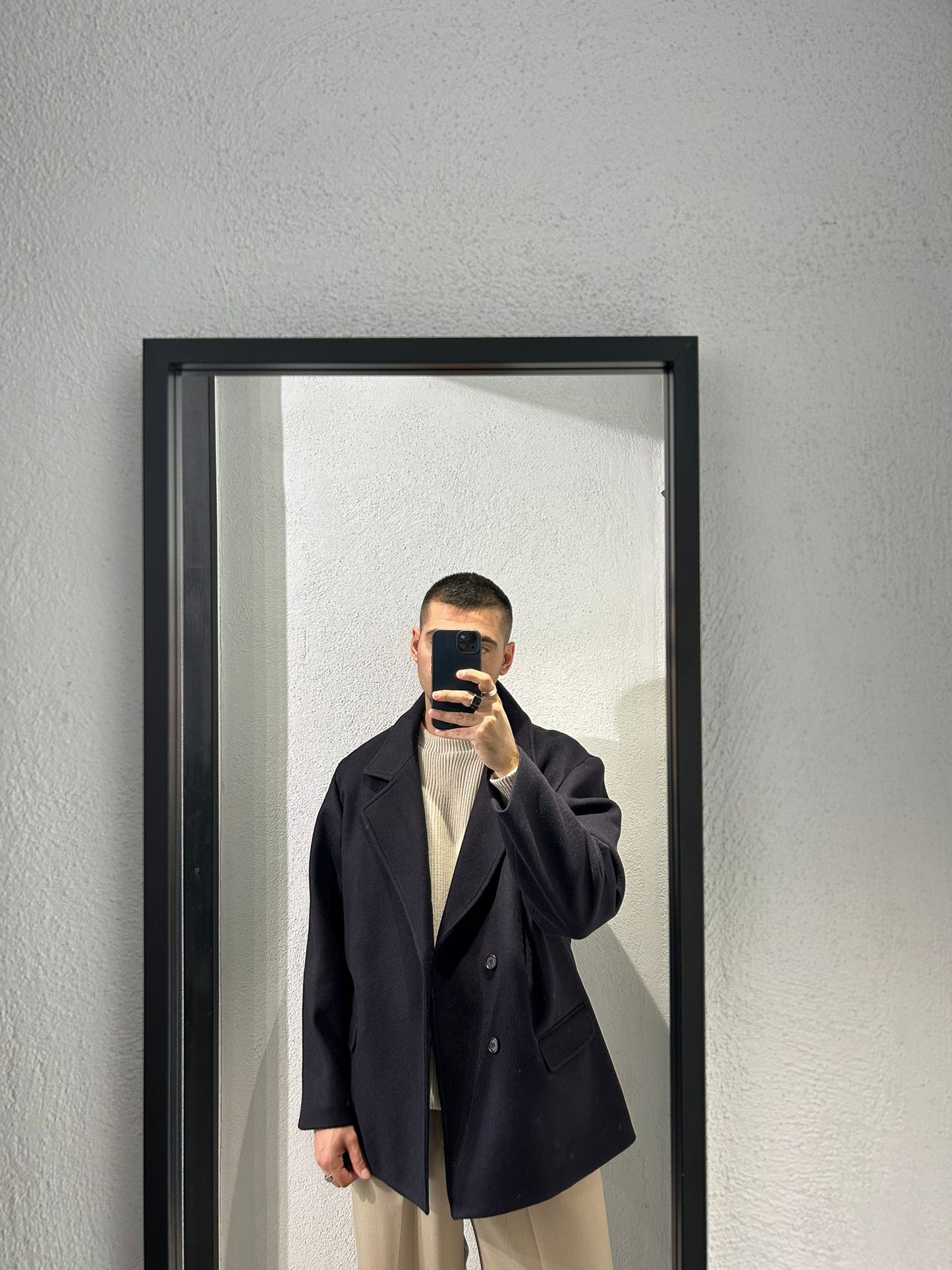 CAPPOTTO CORTO DOPPIO PETTO - 1557