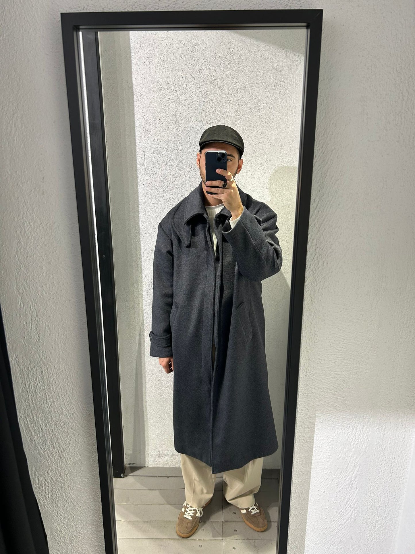 CAPPOTTO GEORGE OVERSIZE IN MISTO LANA - 1574