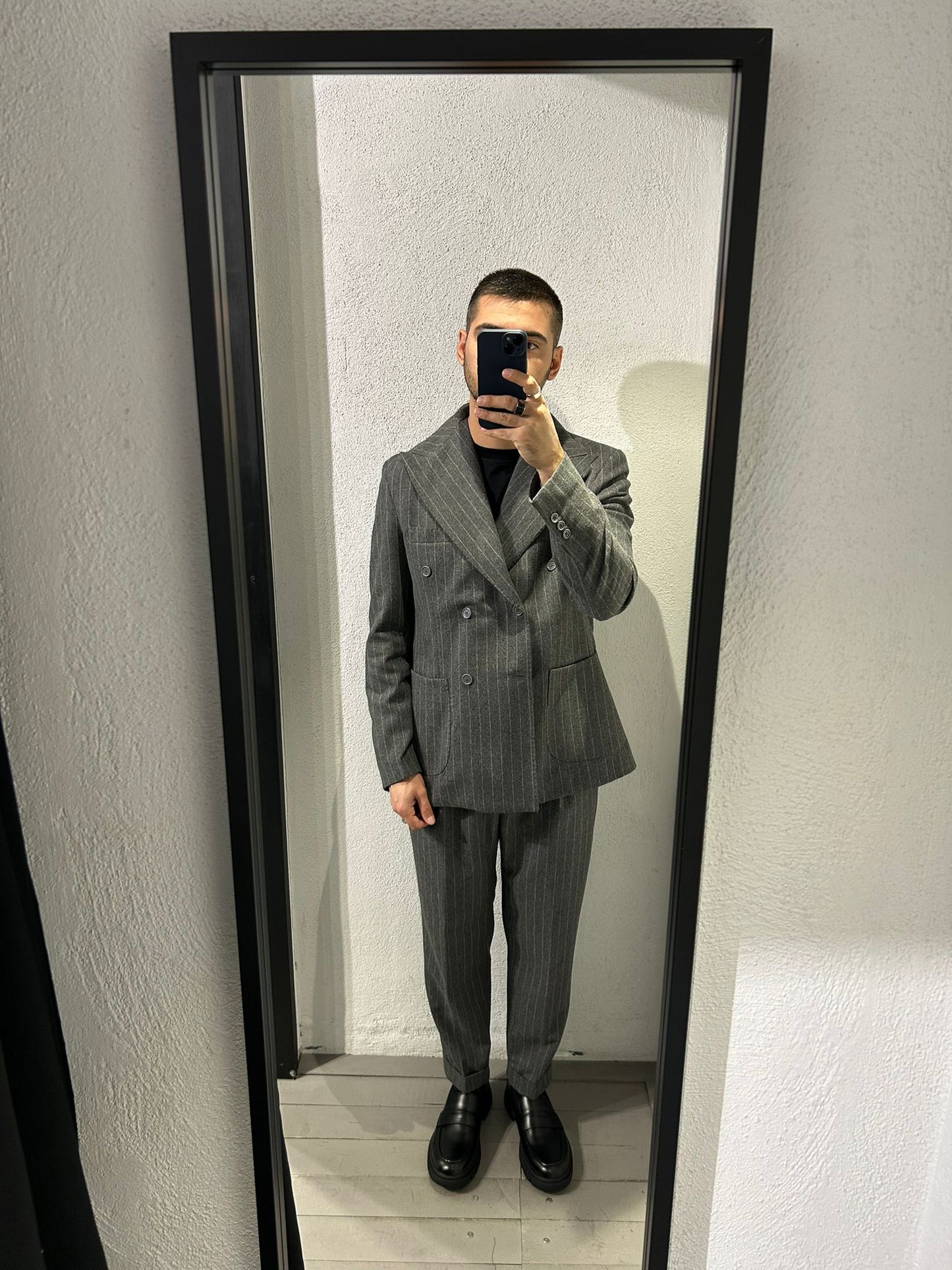 ABITO DELON DOPPIOPETTO IN MISTO LANA - 1555