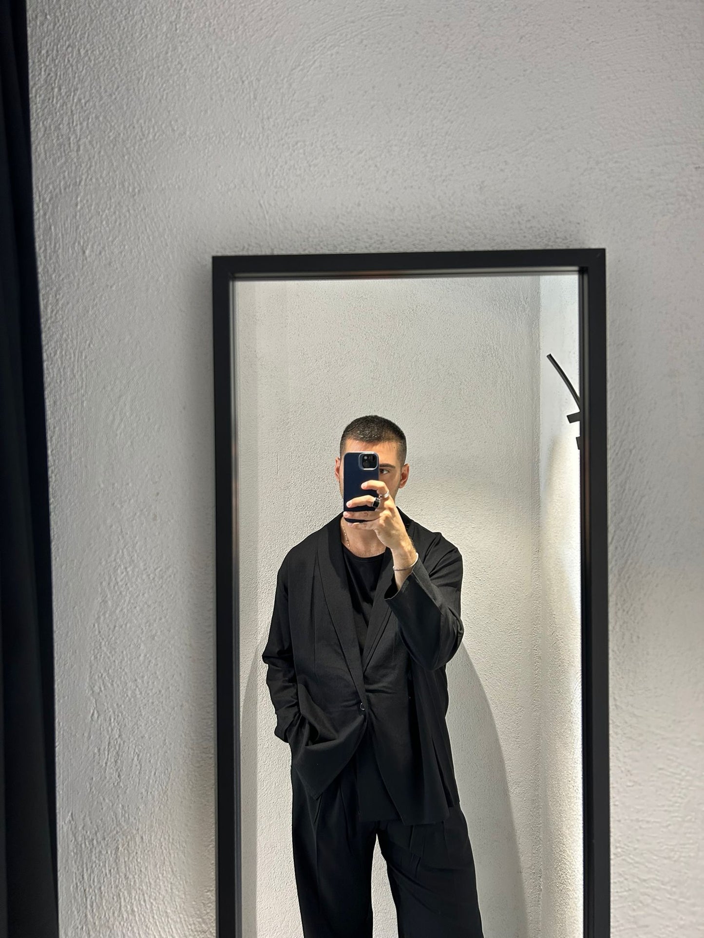 GIACCA KIMONO IN MISTO LINO - 1383