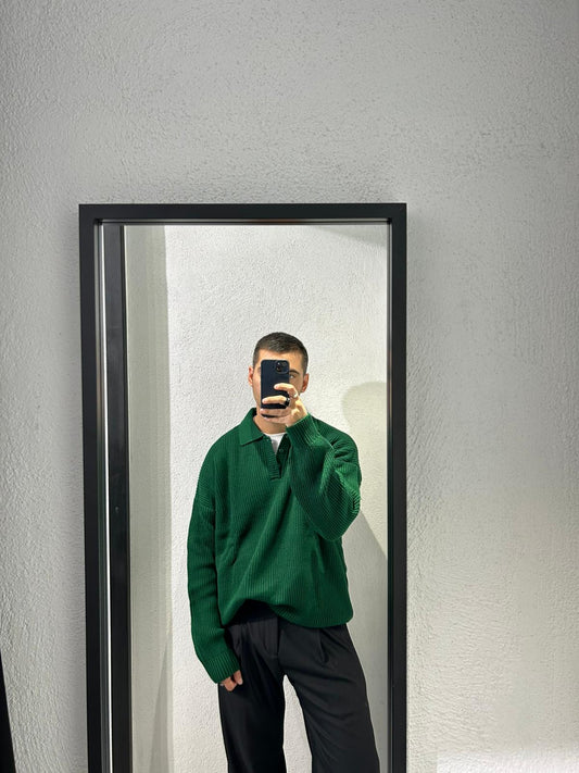 MAGLIONE POLO OVERSIZE - 1549