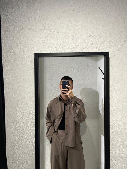 CAMICIA BALOON CROP FIT - 1625