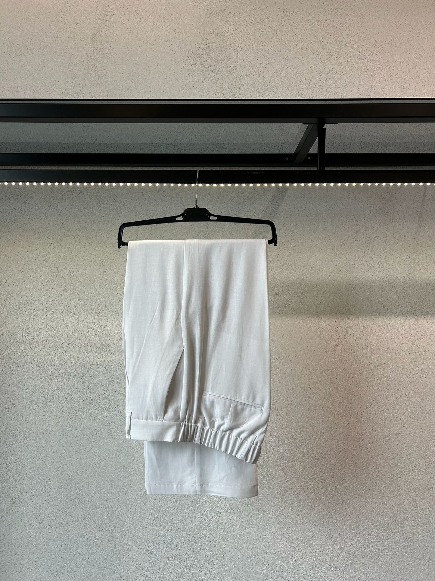 PANTALONE SOFT IN MISTO LINO - 1666