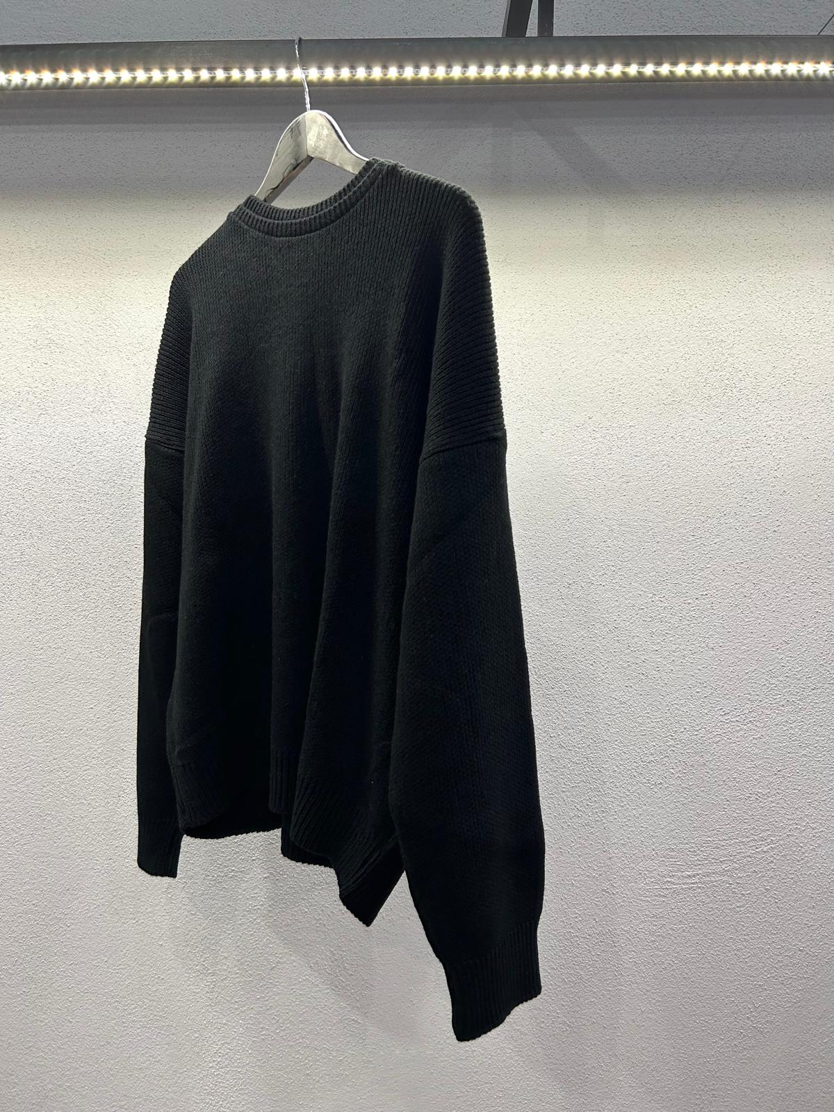 MAGLIONE OVERSIZE CON DOPPIO COLLO - 1255