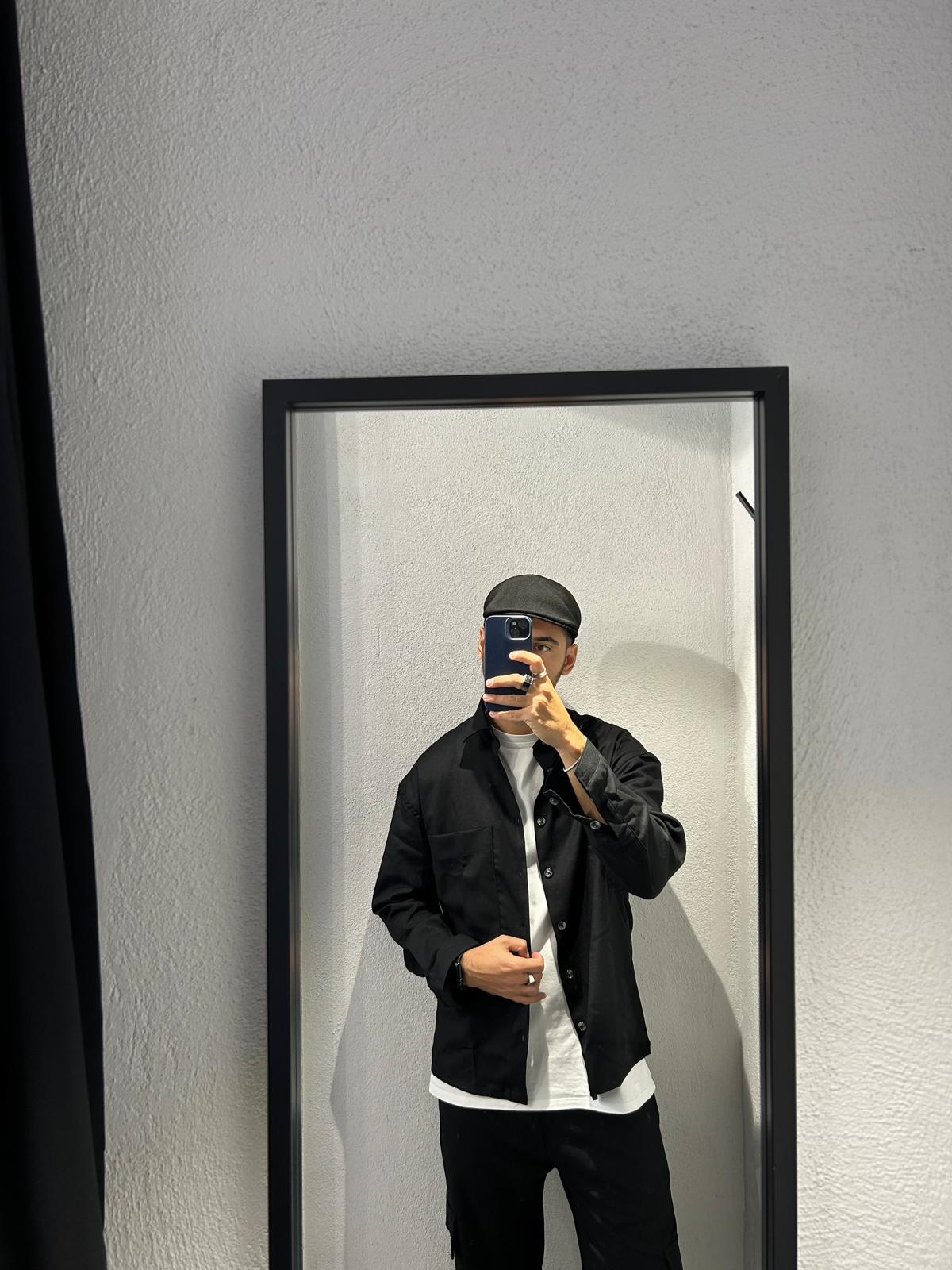 CAMICIA OVERSIZE CROPPED PANDORO - 1216