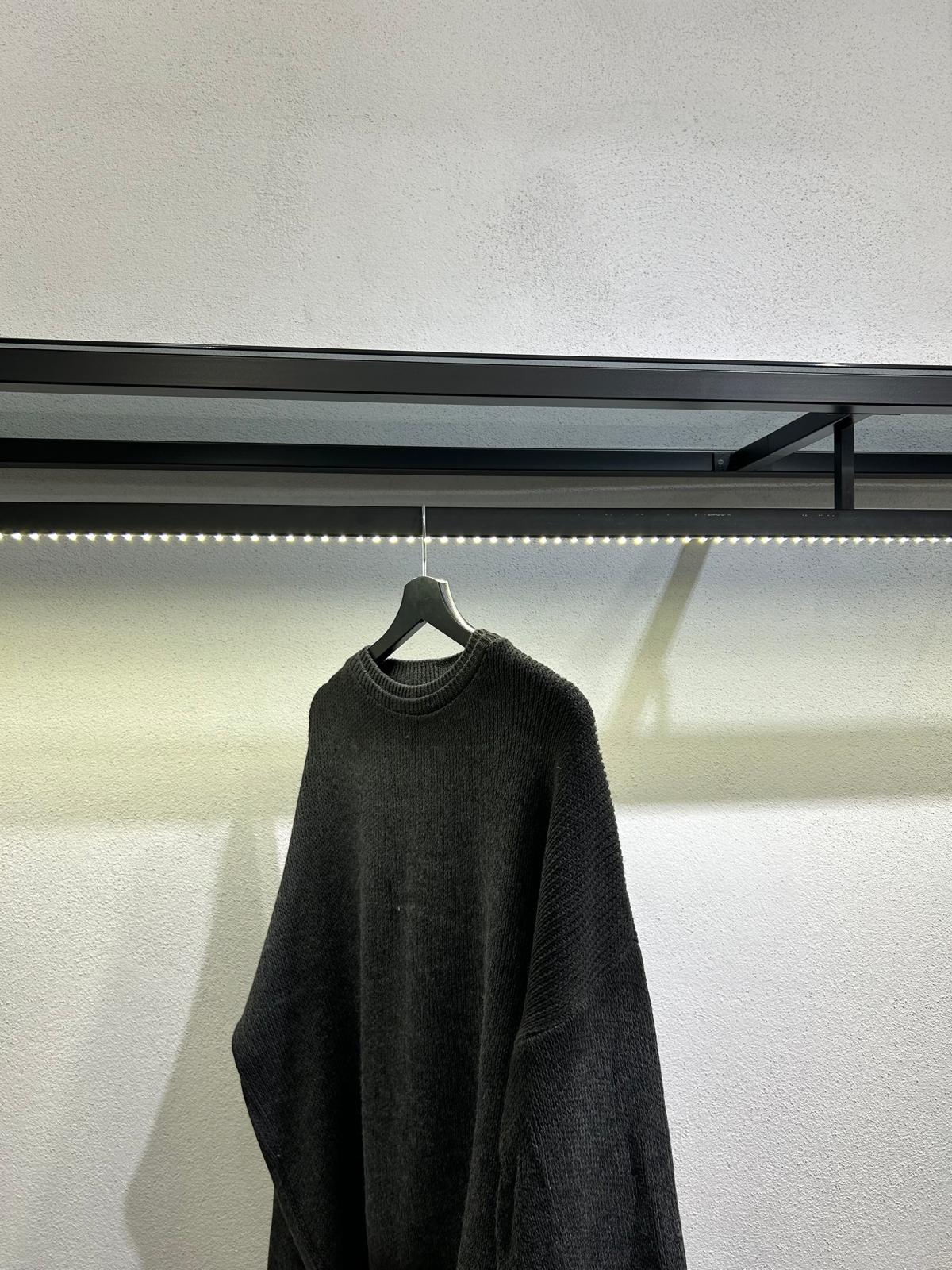 MAGLIONE OVERSIZE SFUMATO CON SPACCHI - 1242