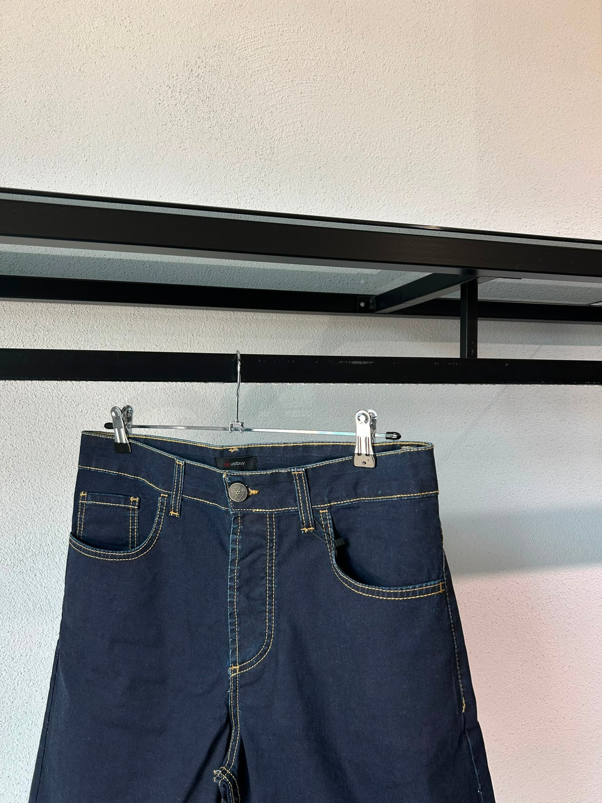SHORT BASIC IN DENIM - 1171