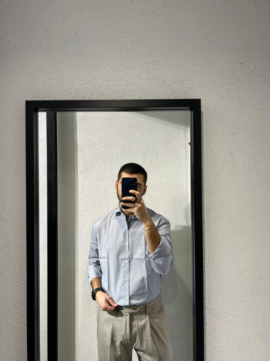 CAMICIA REGULAR RIGA STRETTA - 1519