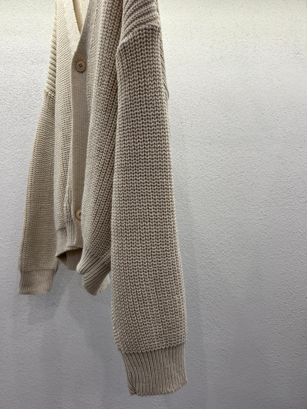 CARDIGAN OVERSIZE DUE BOTTONI - 1240