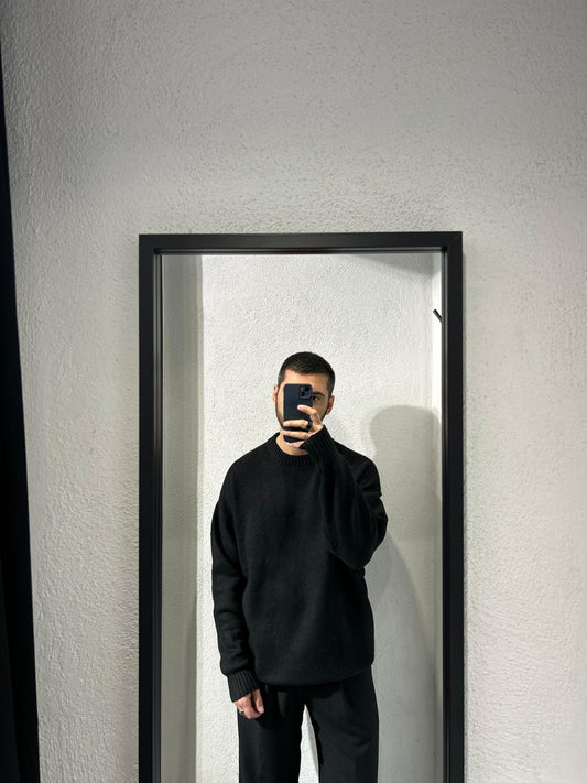 PULLOVER GIROCOLLO OVERSIZE - 1575