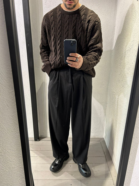 PANTALONE TAILOR WIDE LEG - 1526