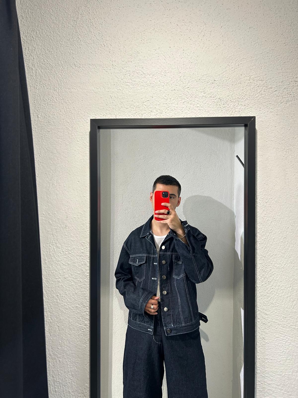 GIACCA IN DENIM DA COMPLETO - 1643