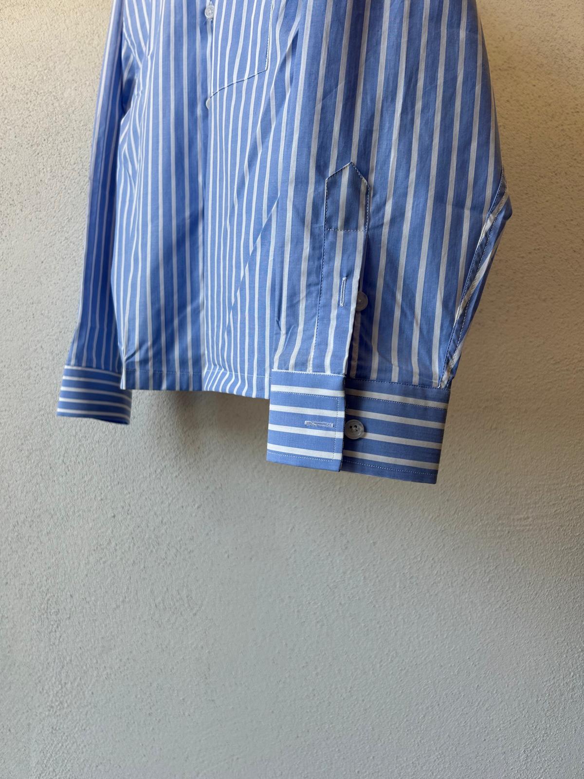 CAMICIA CROPPED OVERSIZE RIGA LARGA - 1318